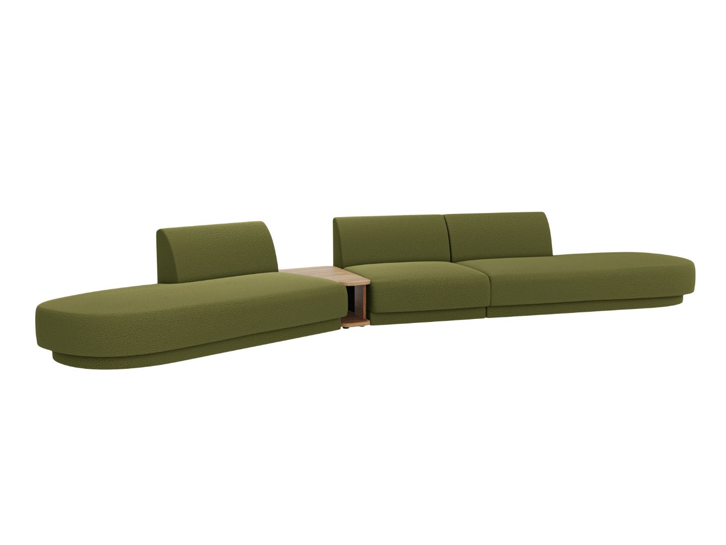 Sofa Miley 430x154cm, Material: Boucle