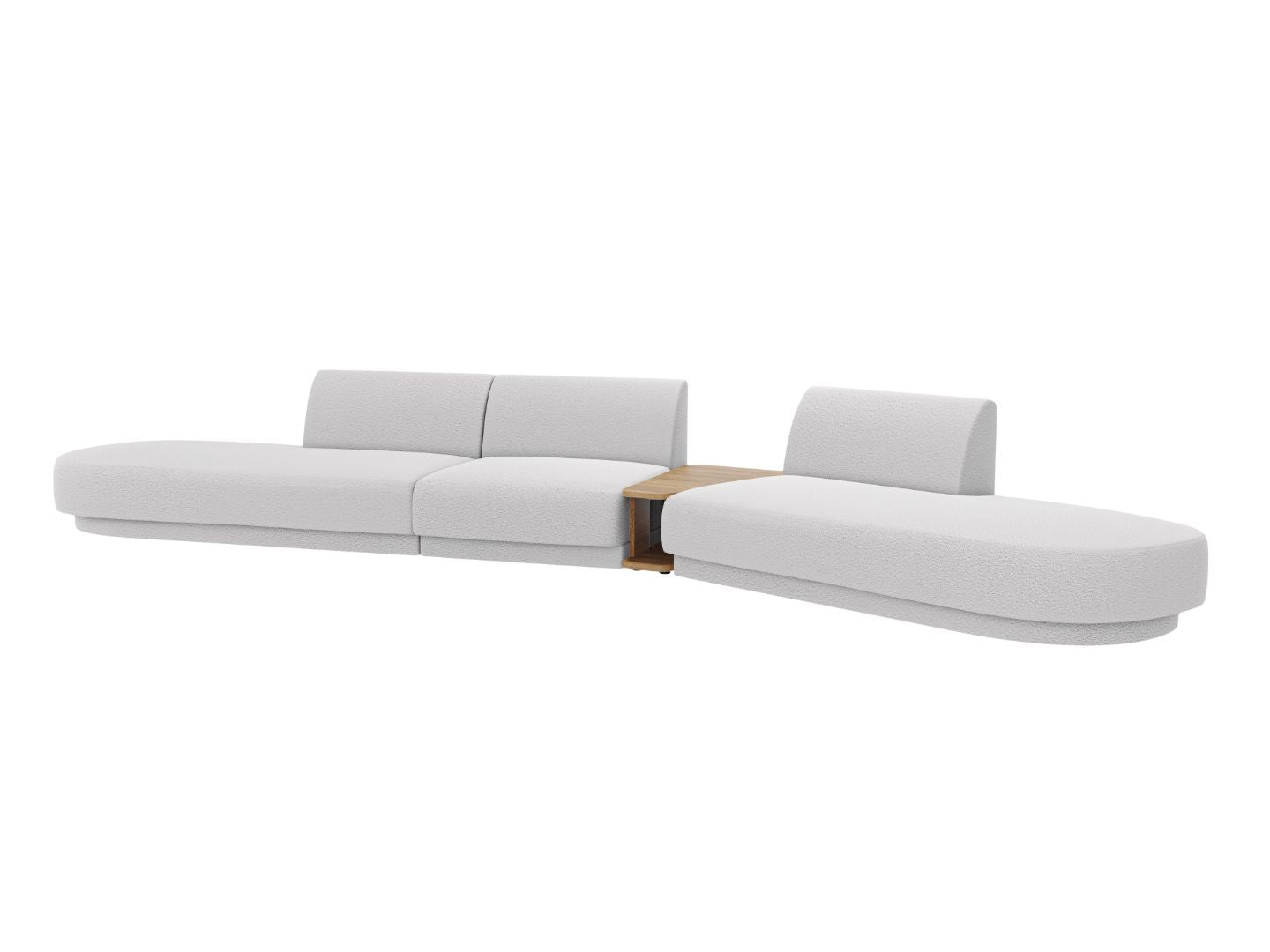 Sofa Miley 430x154cm, Material: Boucle