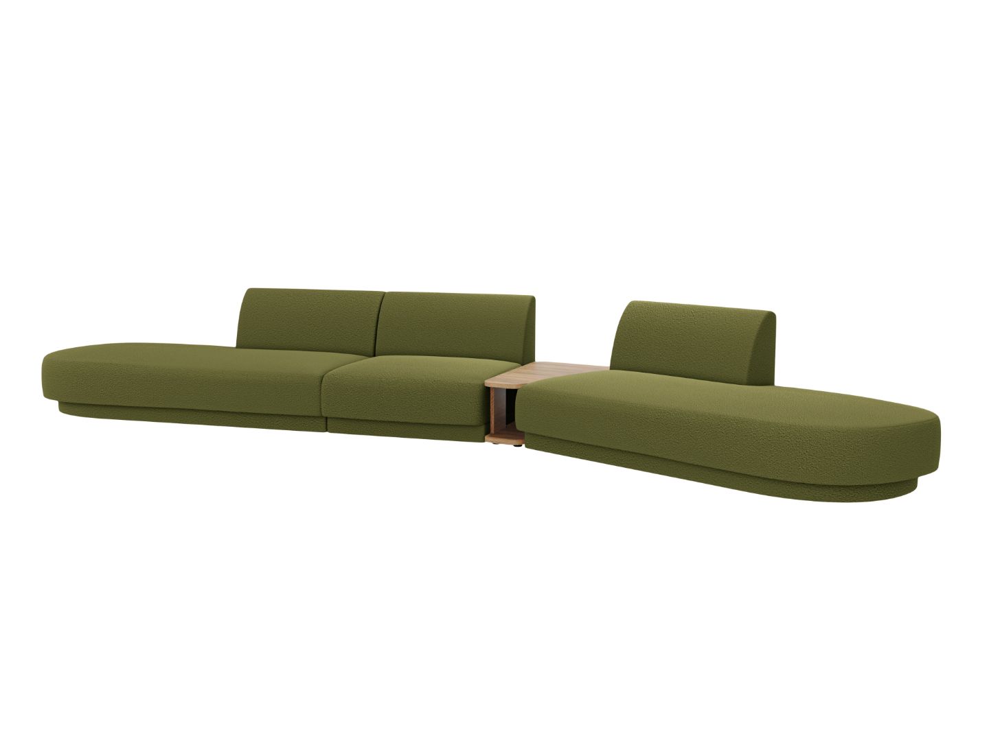 Sofa Miley 430x154cm, Material: Boucle