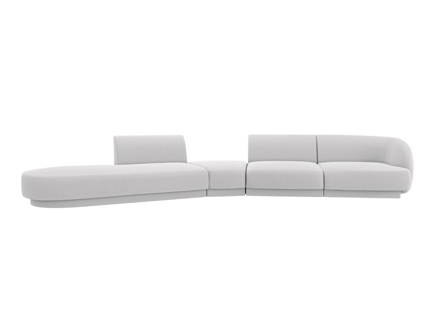 Sofa Miley 380x158cm, Material: Boucle