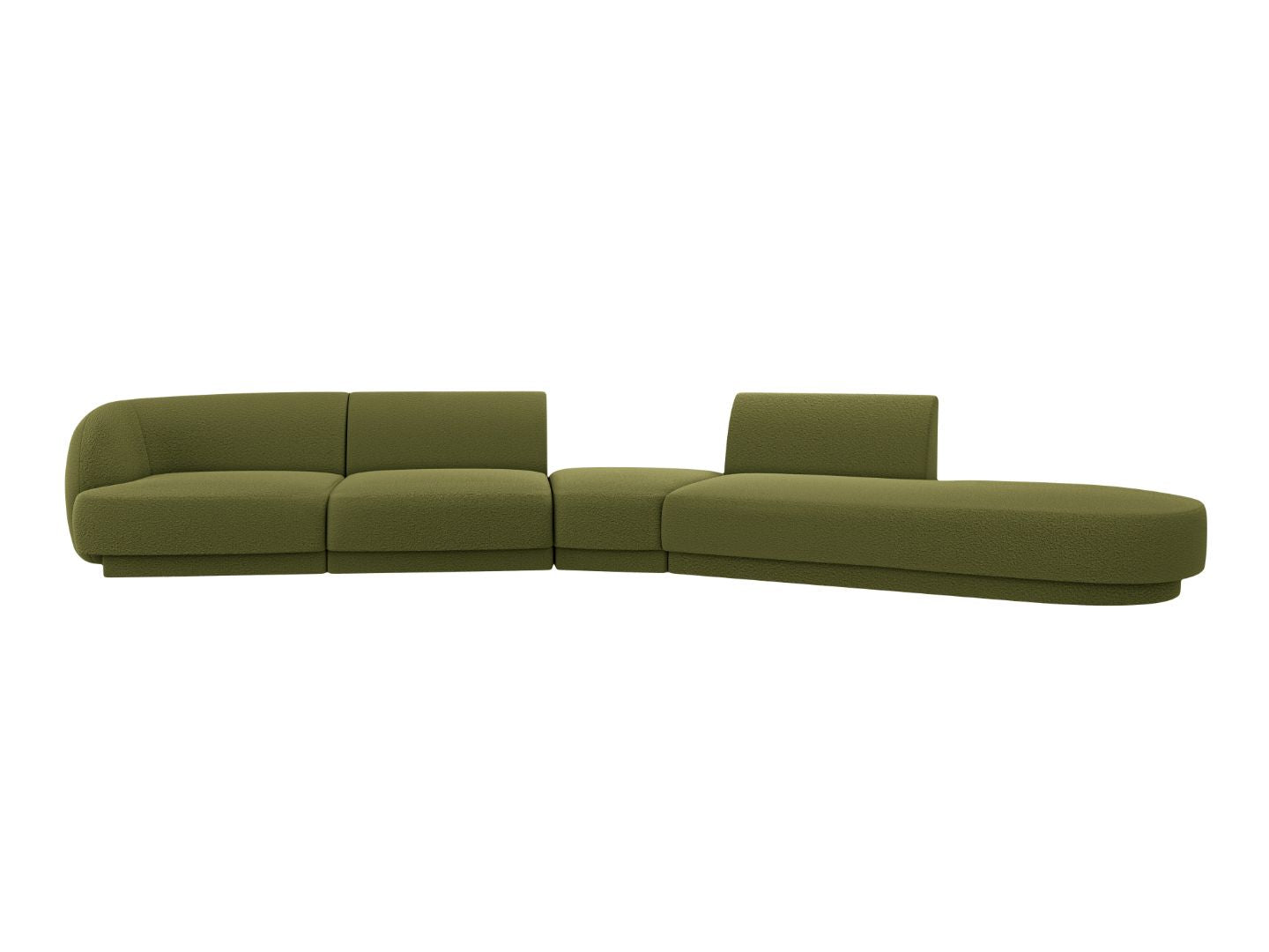 Sofa Miley 380x158cm, Material: Boucle