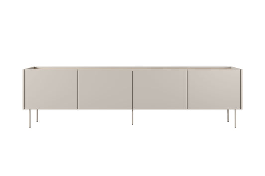 TV Kommode Desin 220cm, 4 Türen, Material: MDF