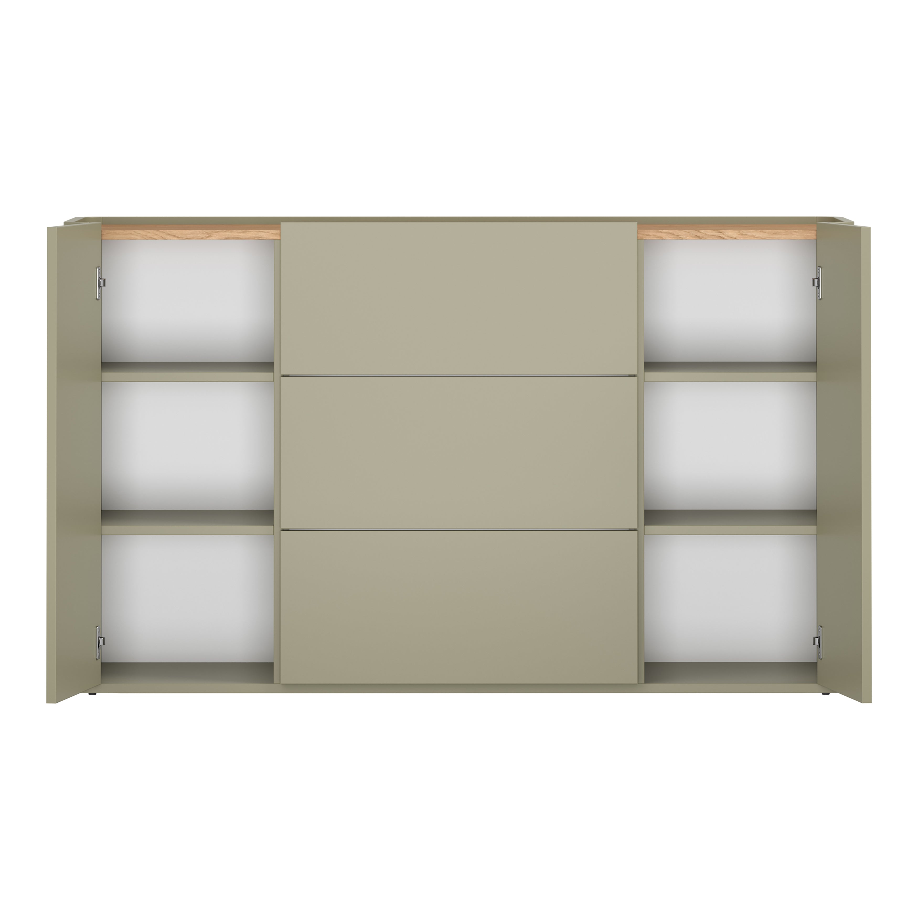 Elivo Kommode 150cm, Material: MDF, Melaminplatte