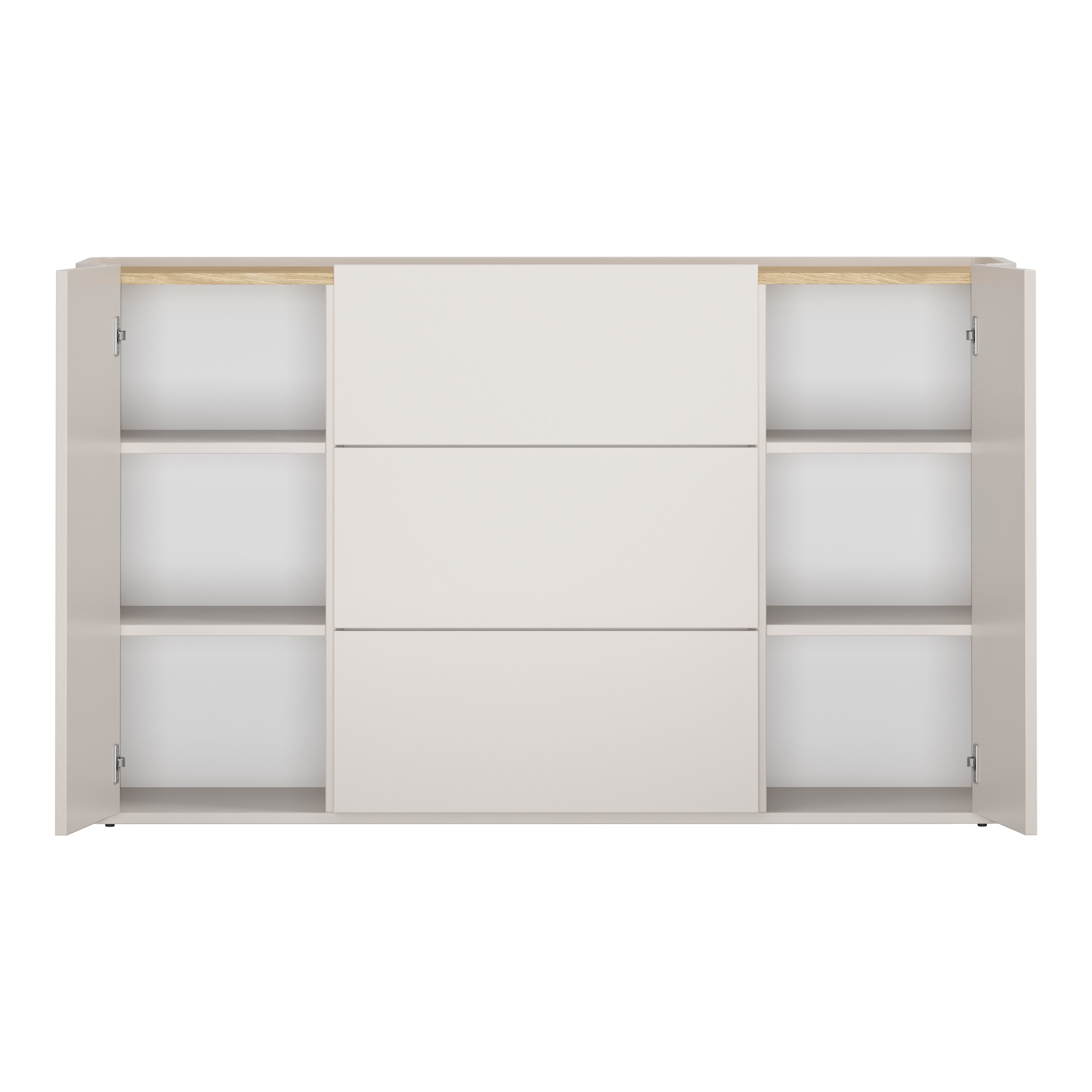 Elivo Kommode 150cm, Material: MDF, Melaminplatte