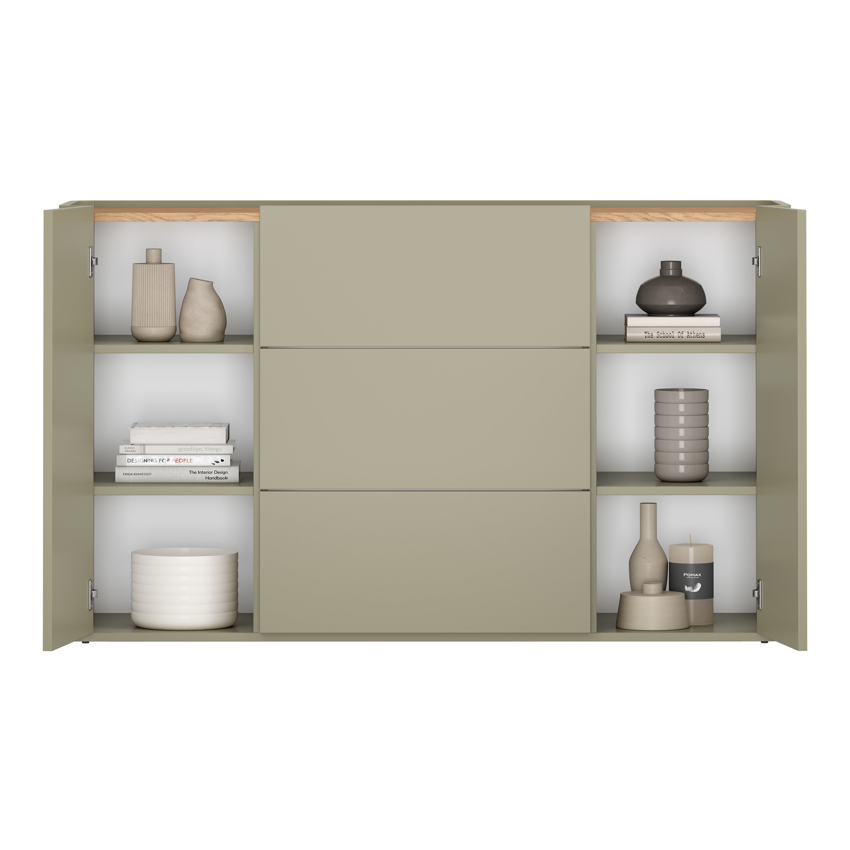 Elivo Kommode 150cm, Material: MDF, Melaminplatte