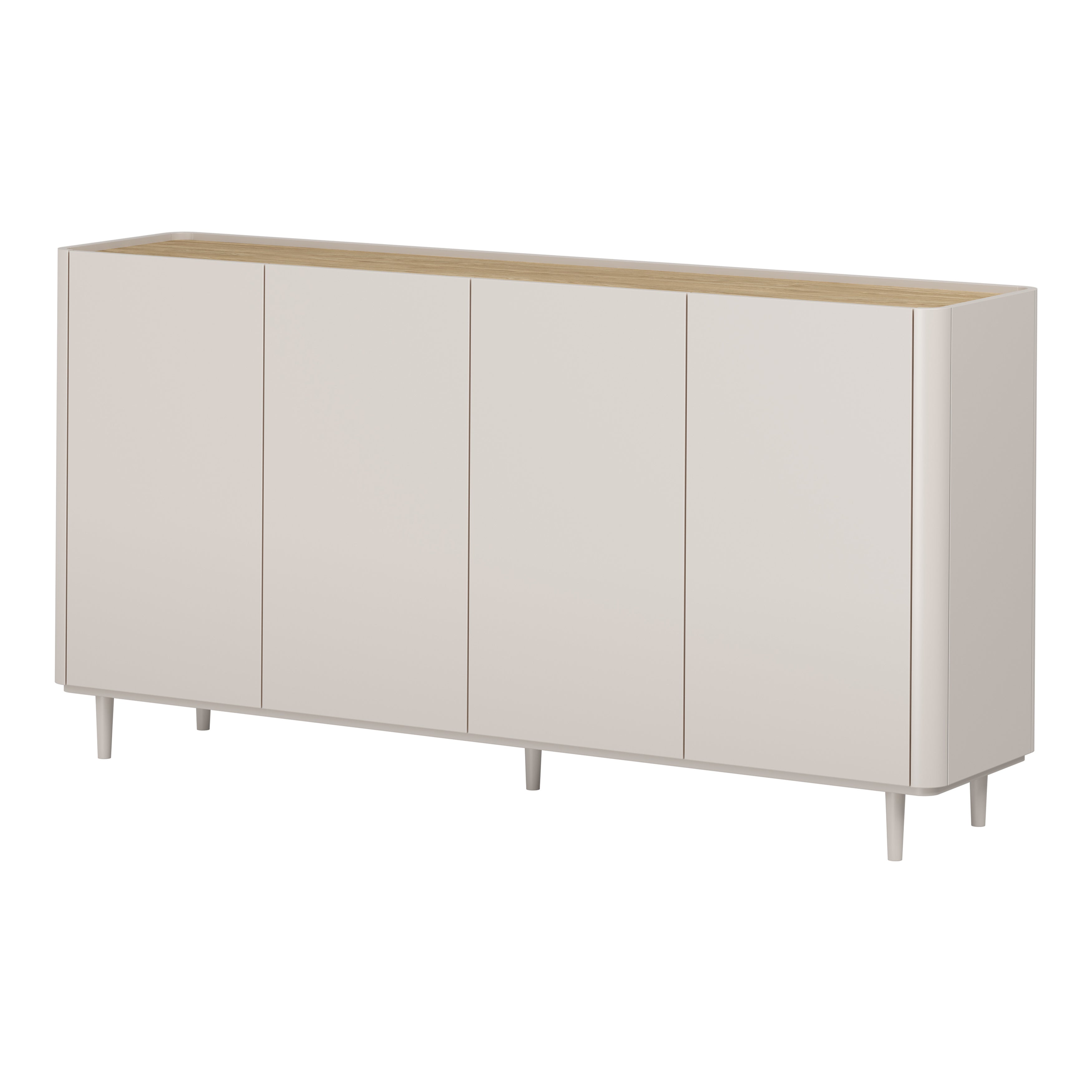 Elivo Kommode 200cm, Material: MDF, Melaminplatte