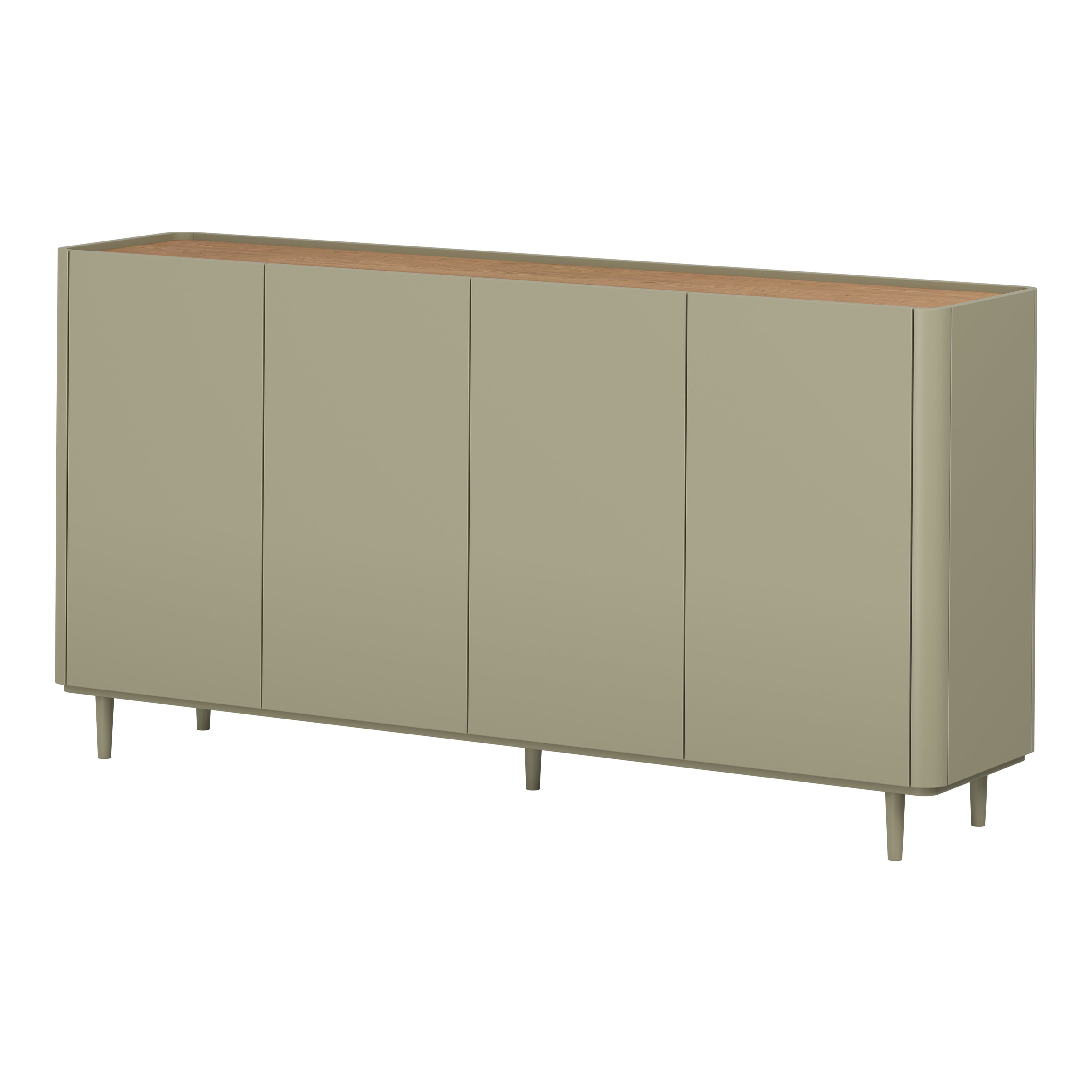 Elivo Kommode 200cm, Material: MDF, Melaminplatte