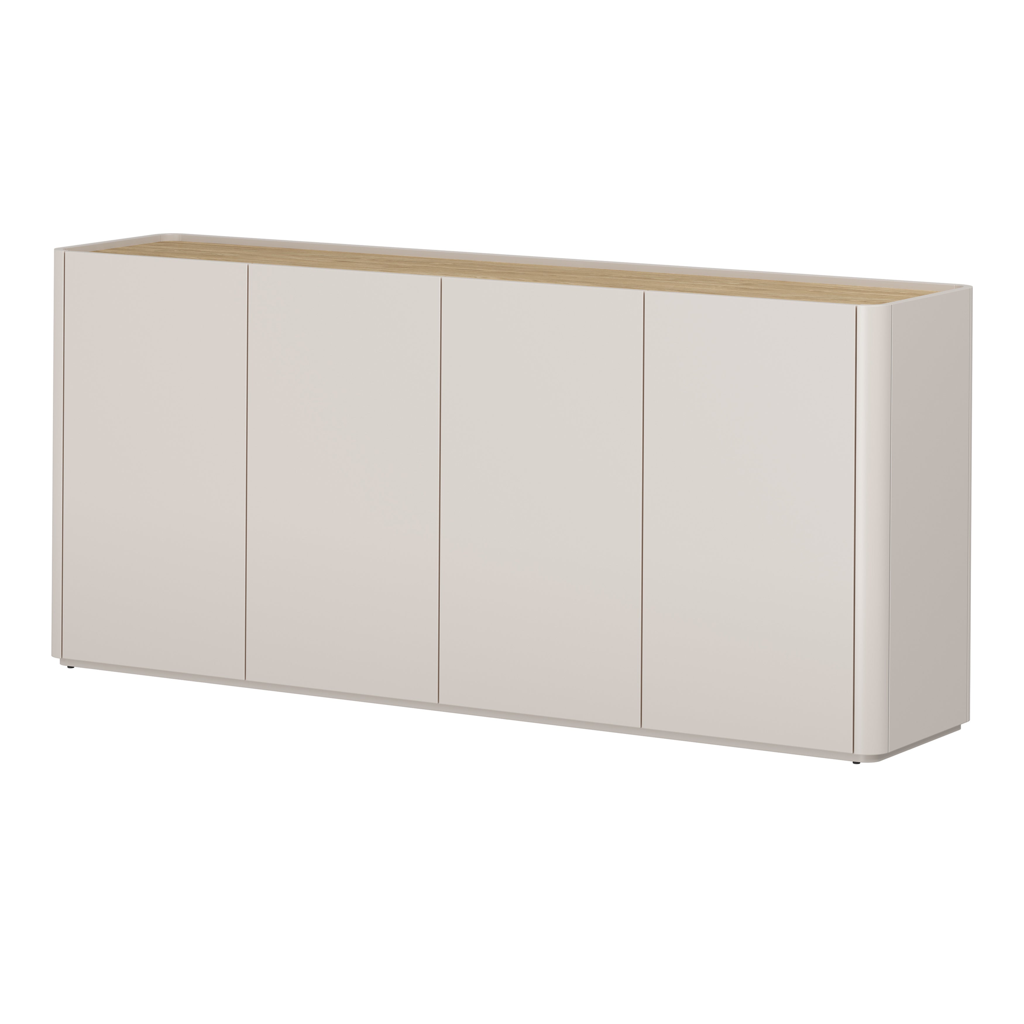 Elivo Kommode 200cm, Material: MDF, Melaminplatte