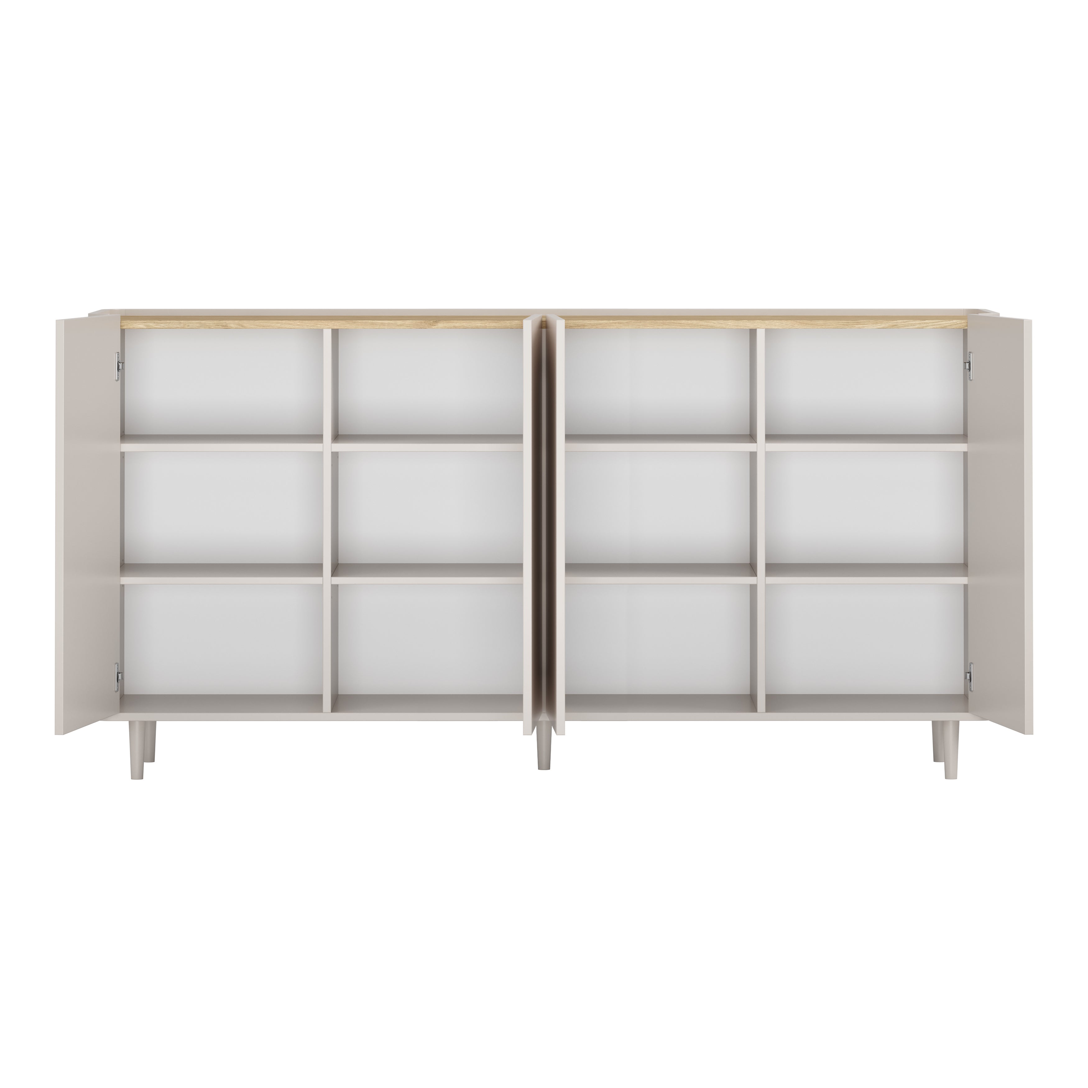 Elivo Kommode 200cm, Material: MDF, Melaminplatte