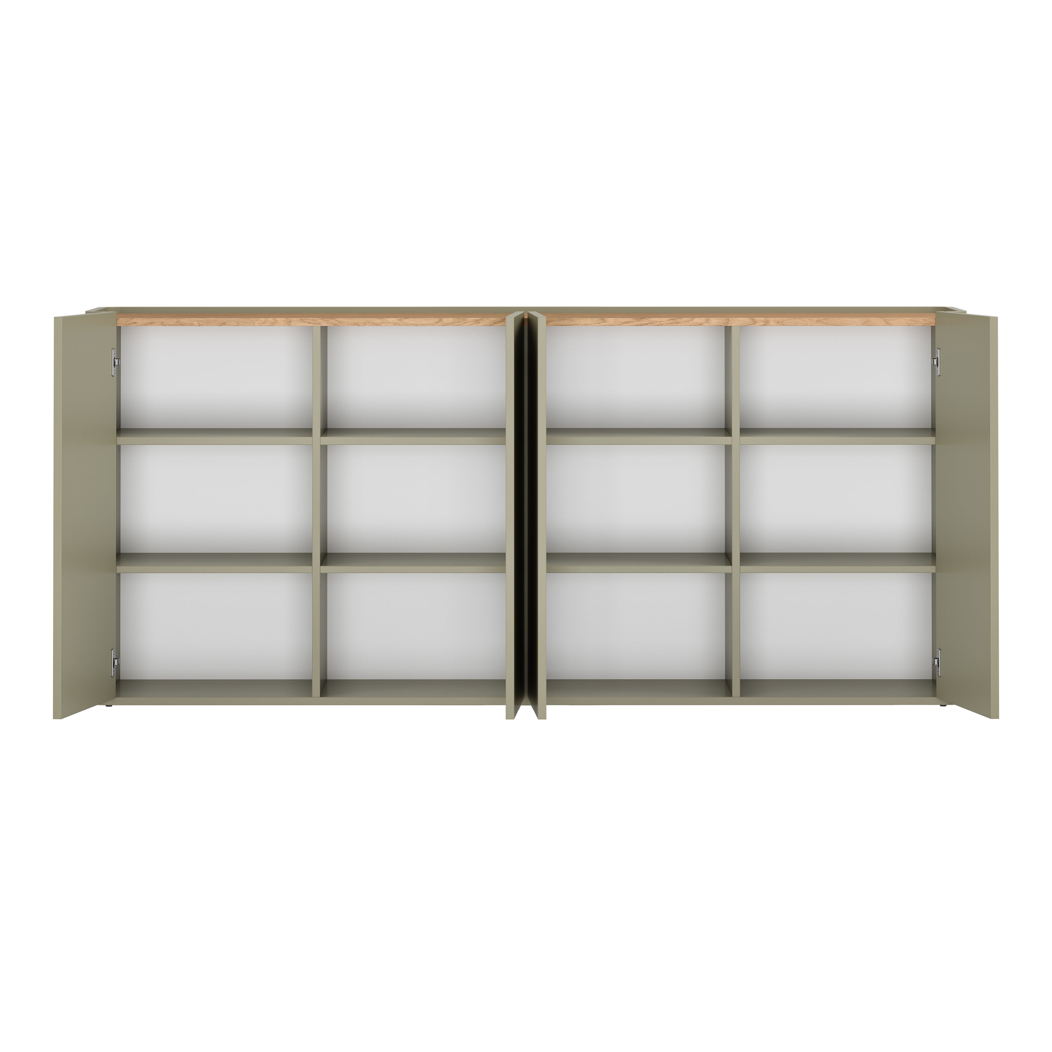 Elivo Kommode 200cm, Material: MDF, Melaminplatte