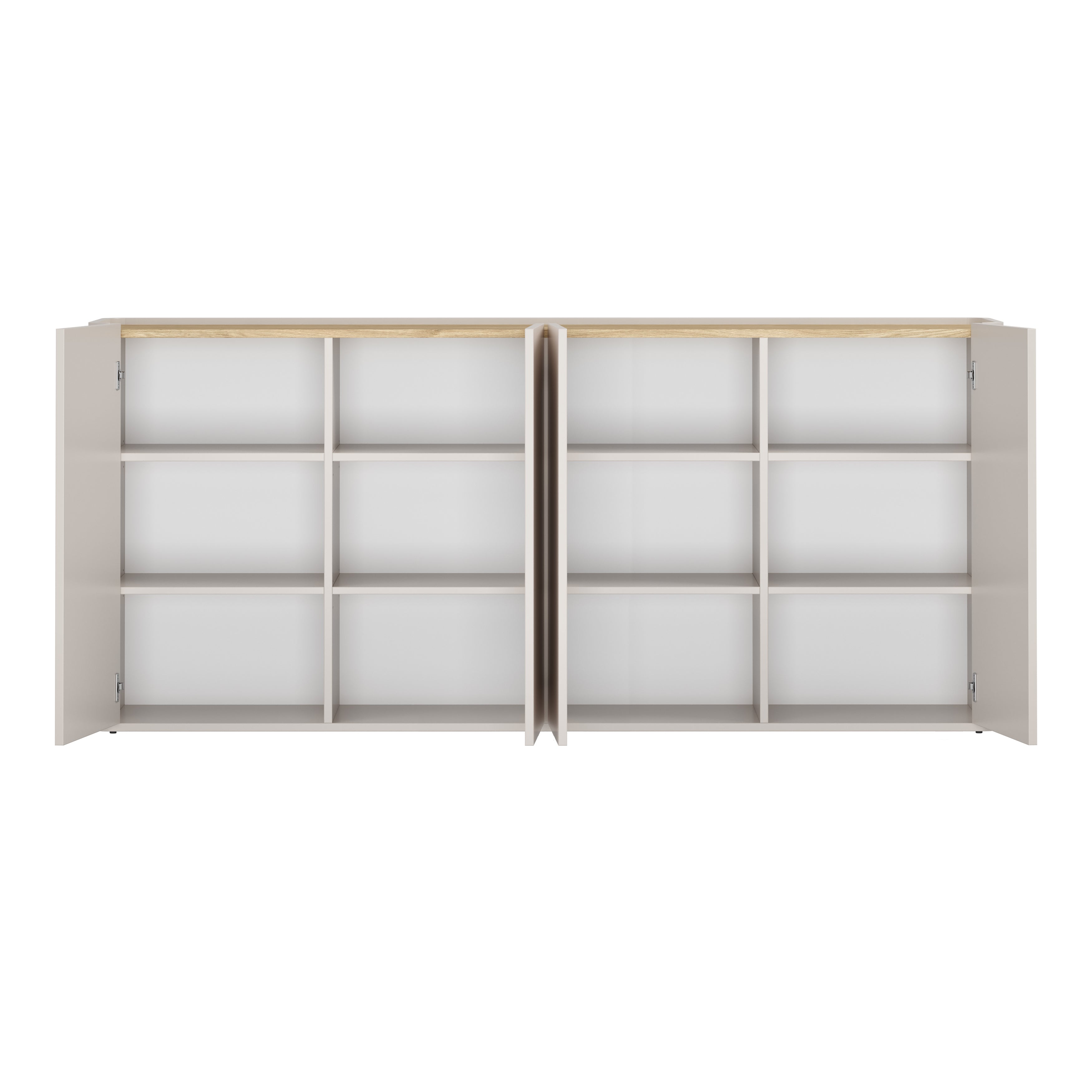 Elivo Kommode 200cm, Material: MDF, Melaminplatte