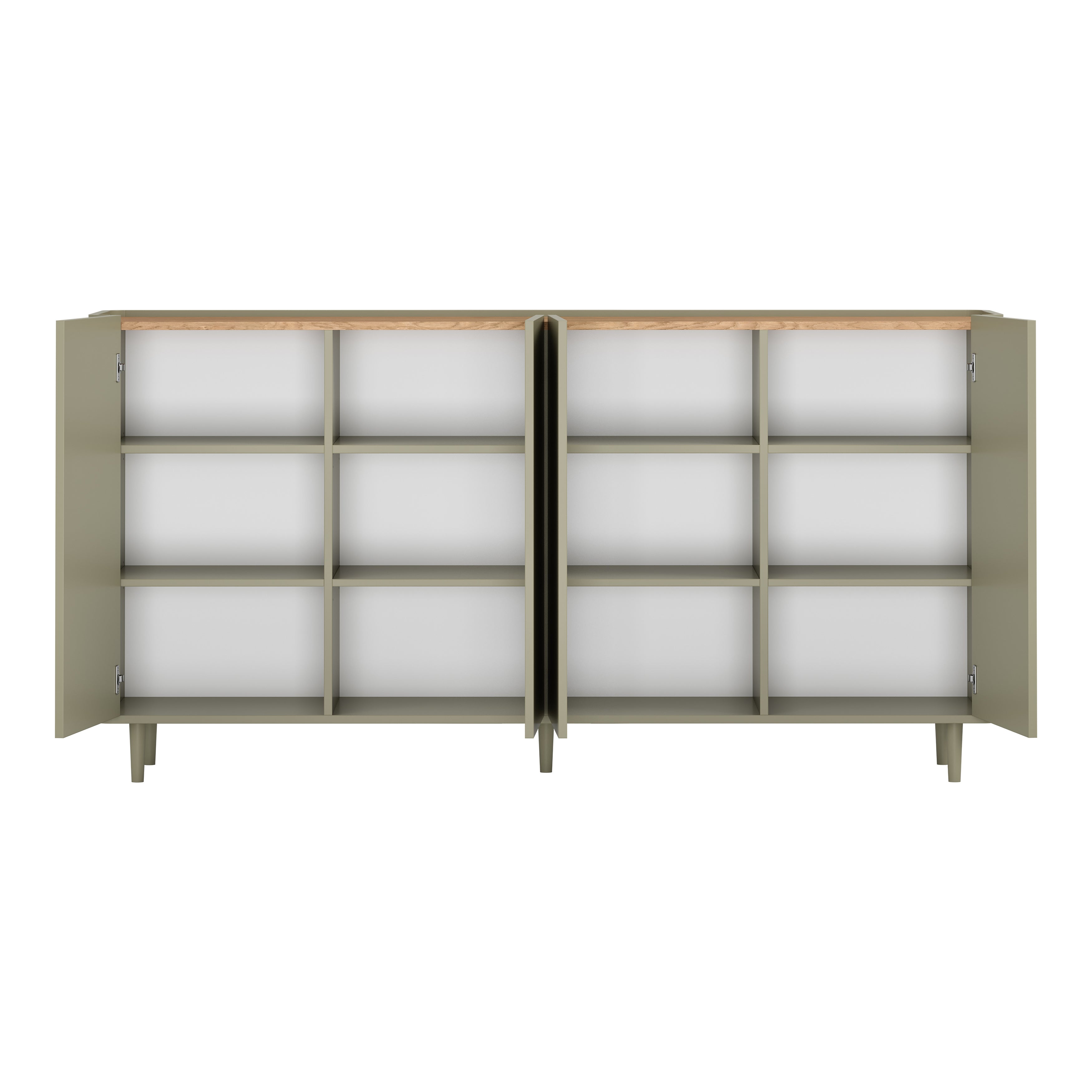 Elivo Kommode 200cm, Material: MDF, Melaminplatte