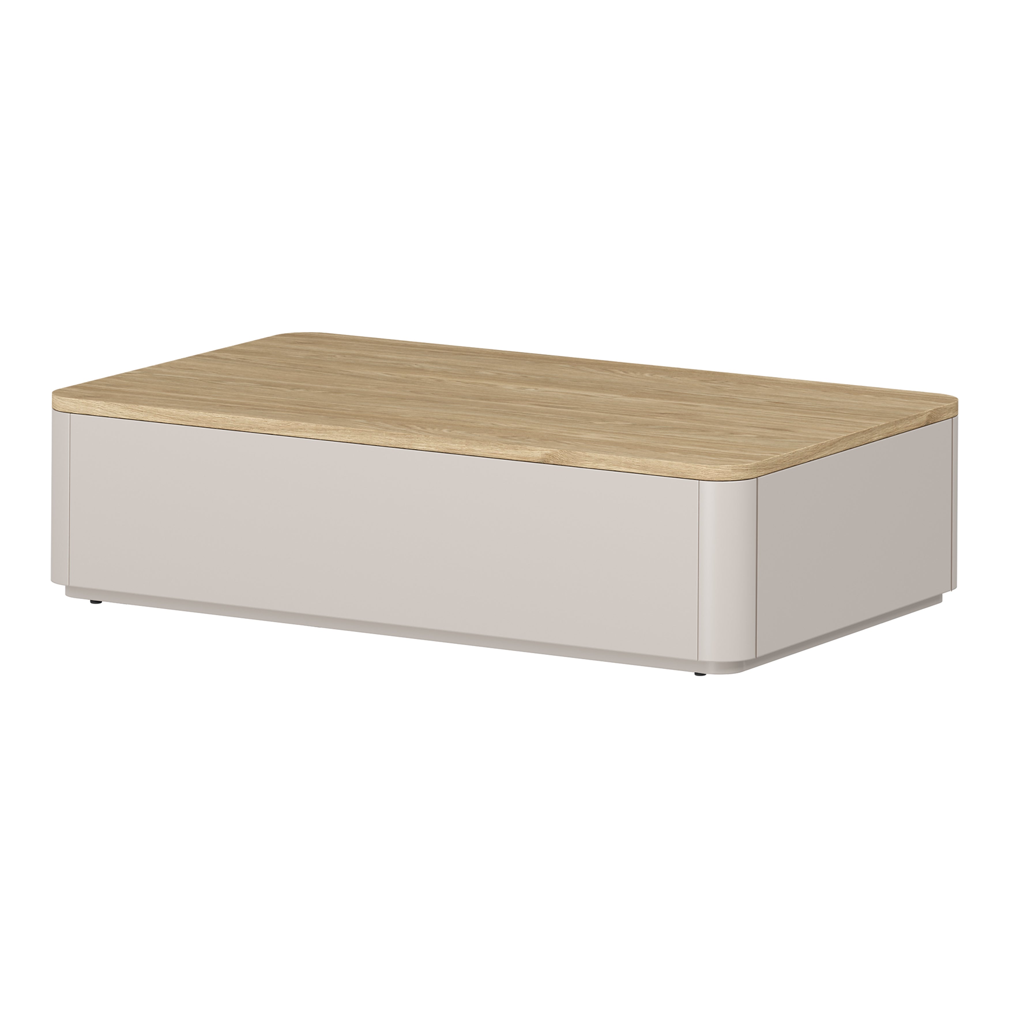 Elivo Couchtisch 100x60cm, Material: MDF, Melaminplatte