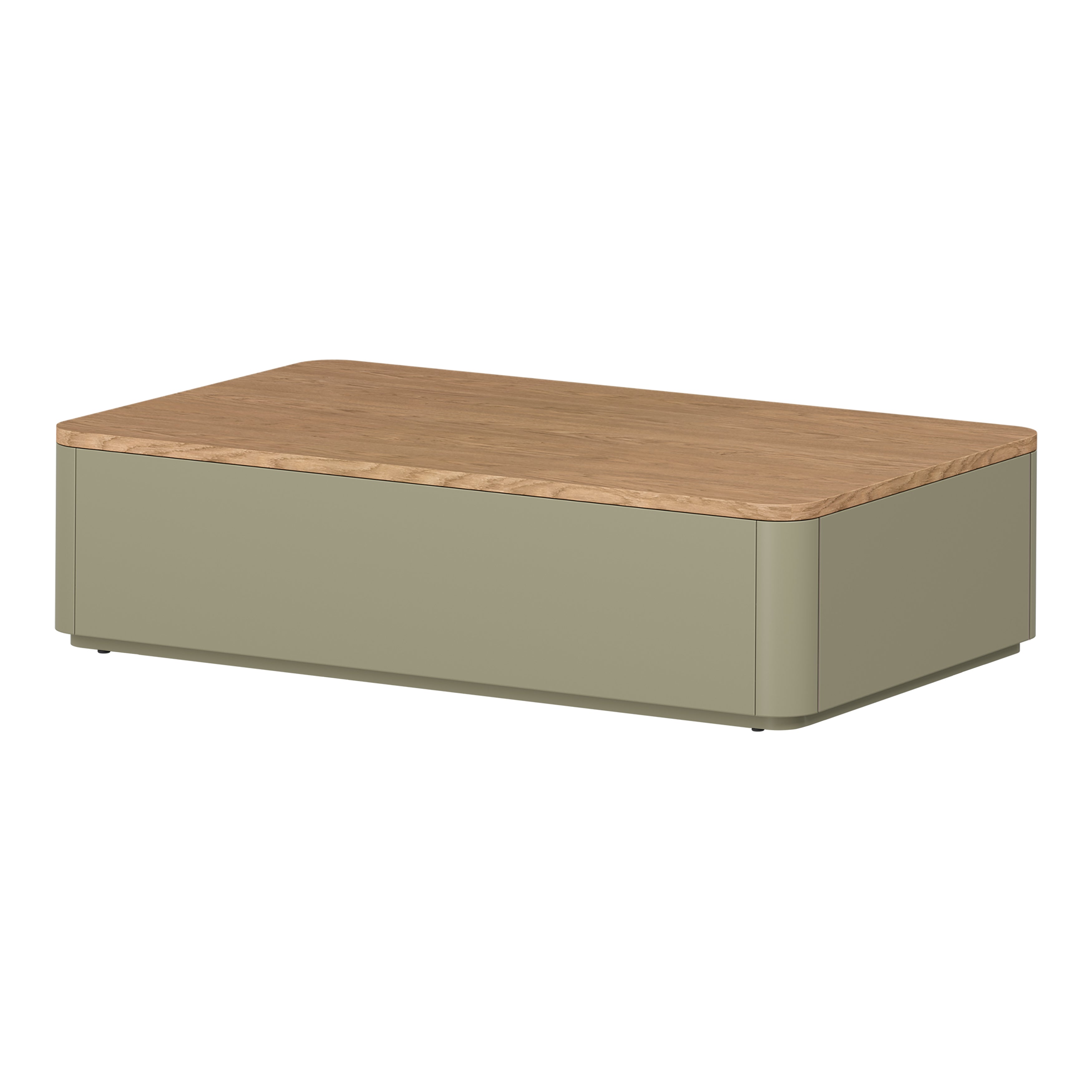 Elivo Couchtisch 100x60cm, Material: MDF, Melaminplatte