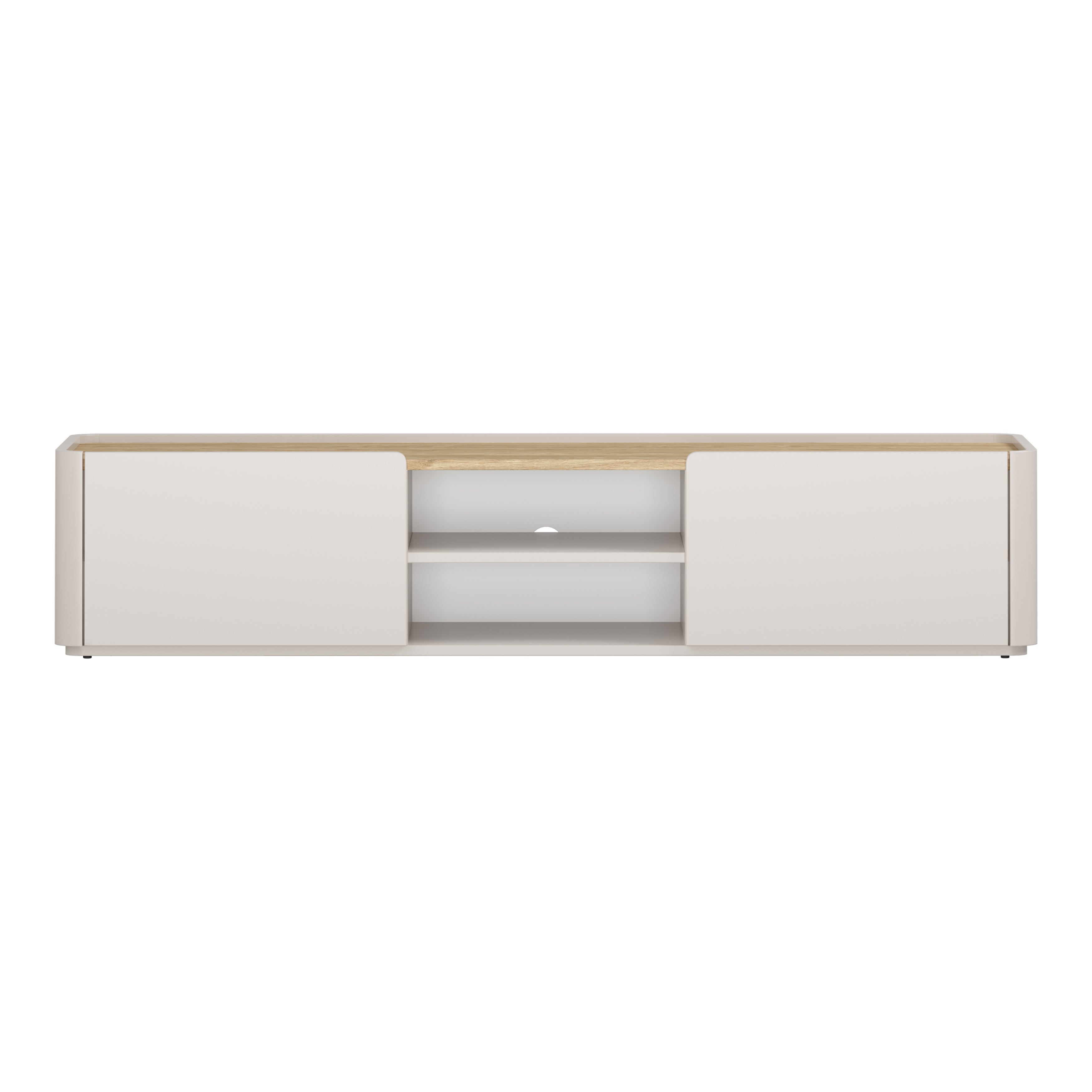 TV Kommode Elivo 170cm, Material: MDF, Melaminplatte