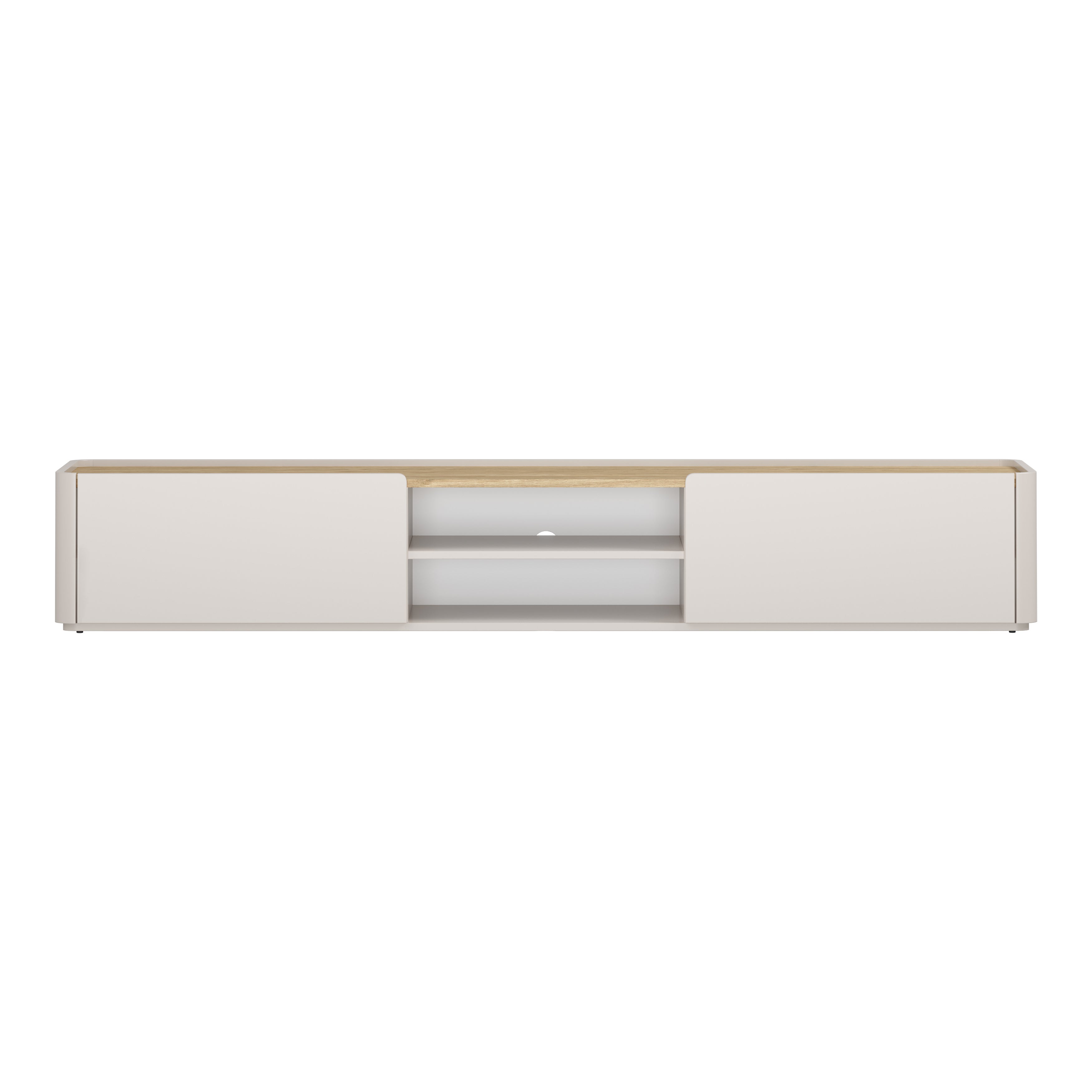 TV Kommode Elivo 220cm, Material: MDF, Melaminplatte