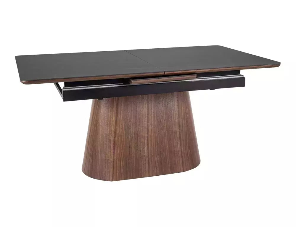 Ausziehbarer Esstisch Monaco 160/200x90cm, Material: MDF und Keramik
