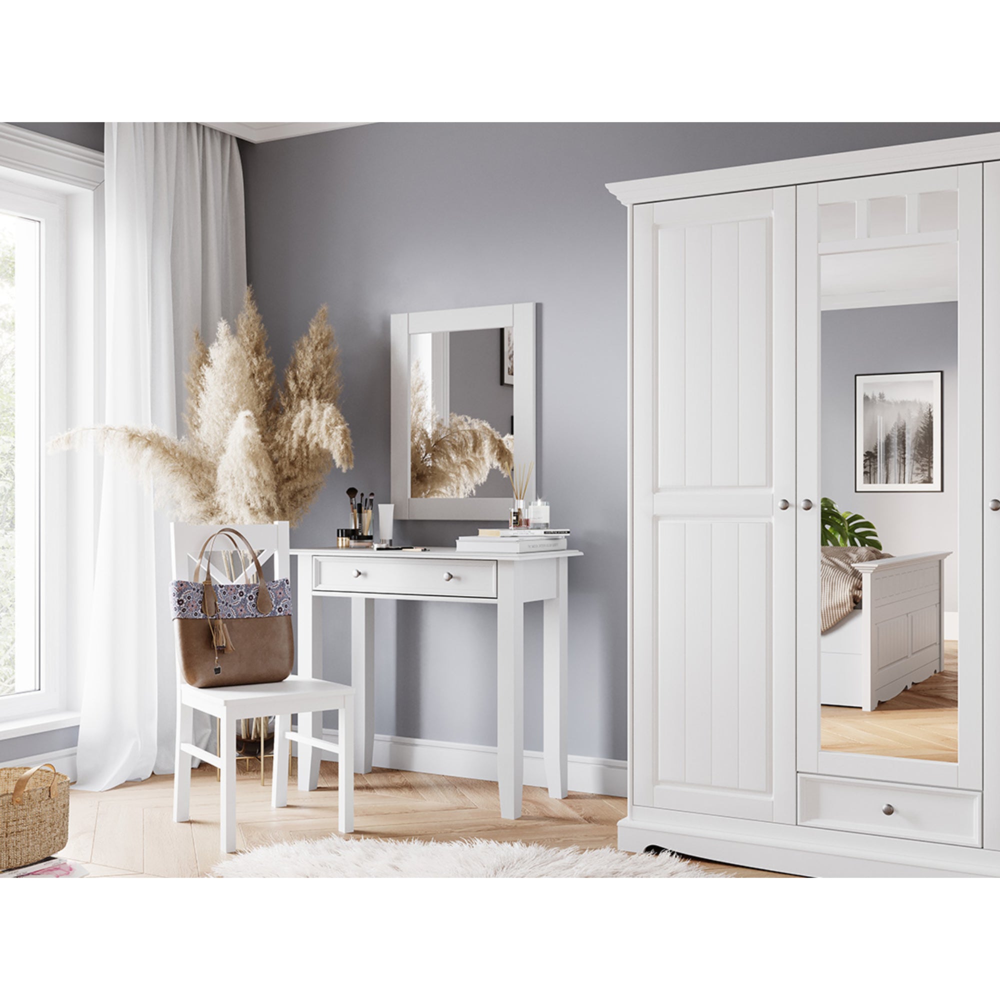 Konsole Belluno, Material: Massives Kiefernholz