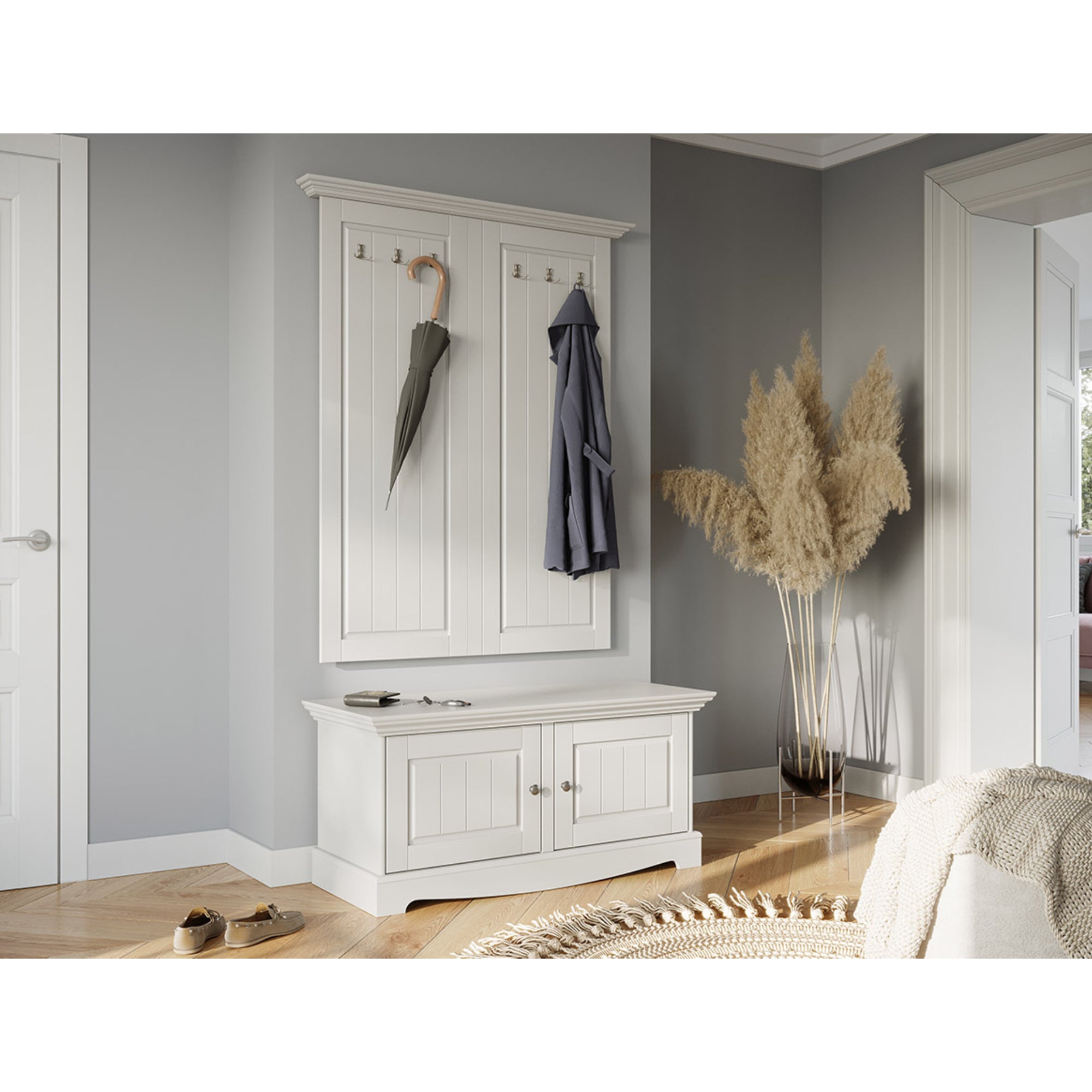 Kommode Belluno 111x44 cm, Material: Massives Kiefernholz