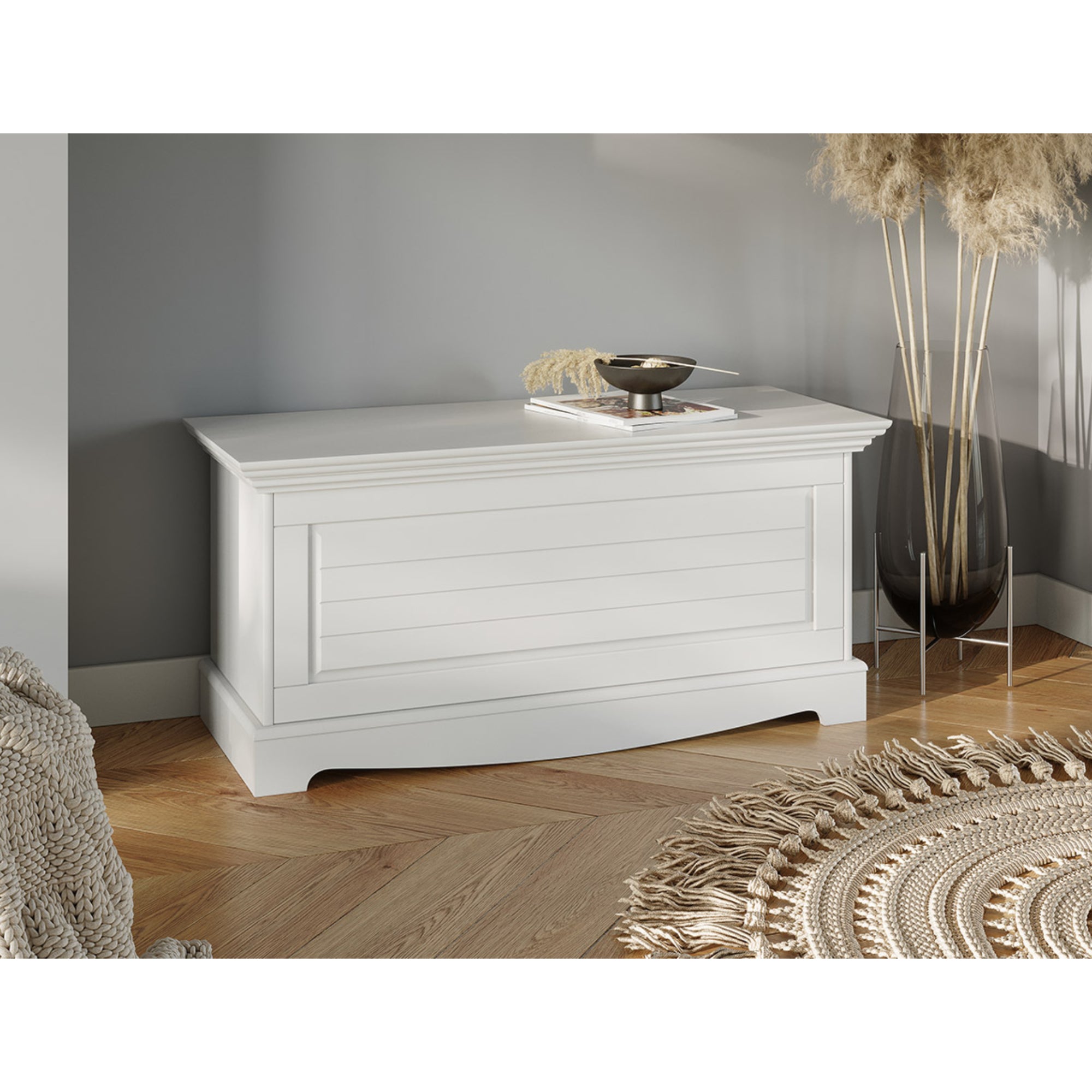 Kommode Bleluno cm, Material: Massives Kiefernholz