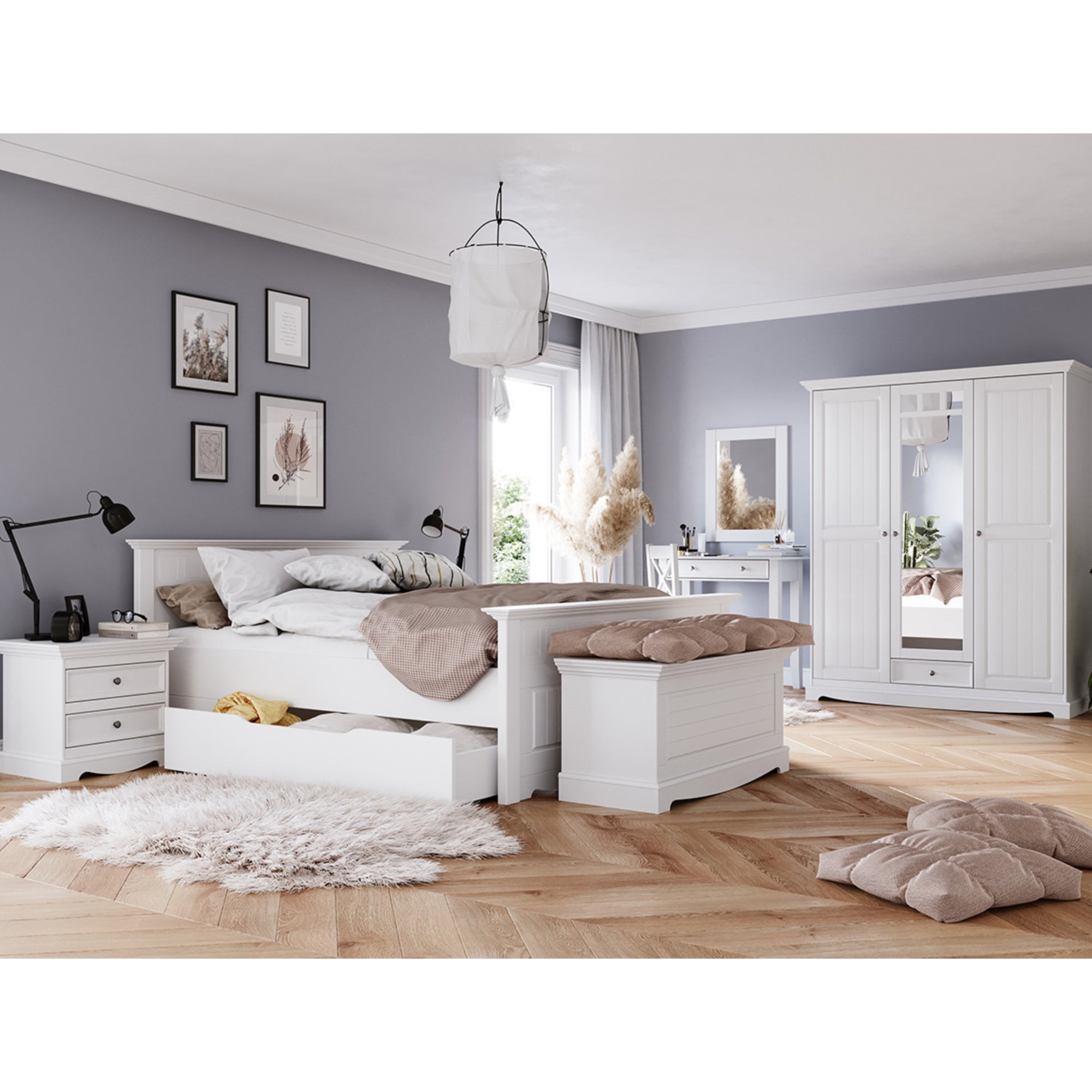 Konsole Belluno, Material: Massives Kiefernholz