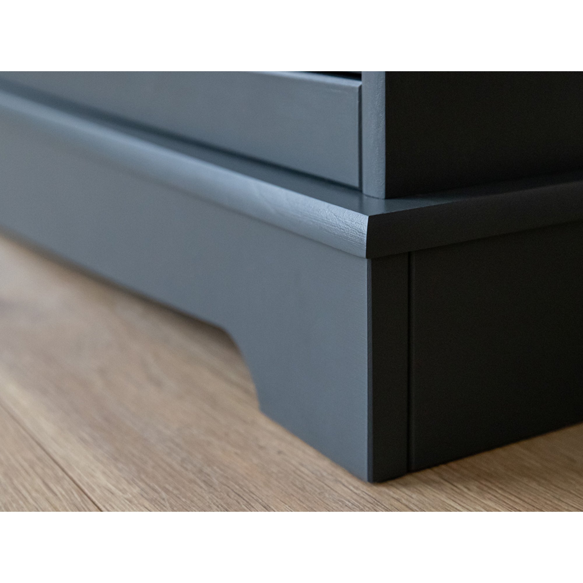 Vitrine Belluno 44,2x190 cm, Material: Massives Kiefernholz