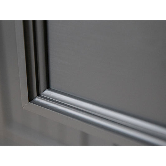 Vitrine Belluno 44,2x190 cm, Material: Massives Kiefernholz