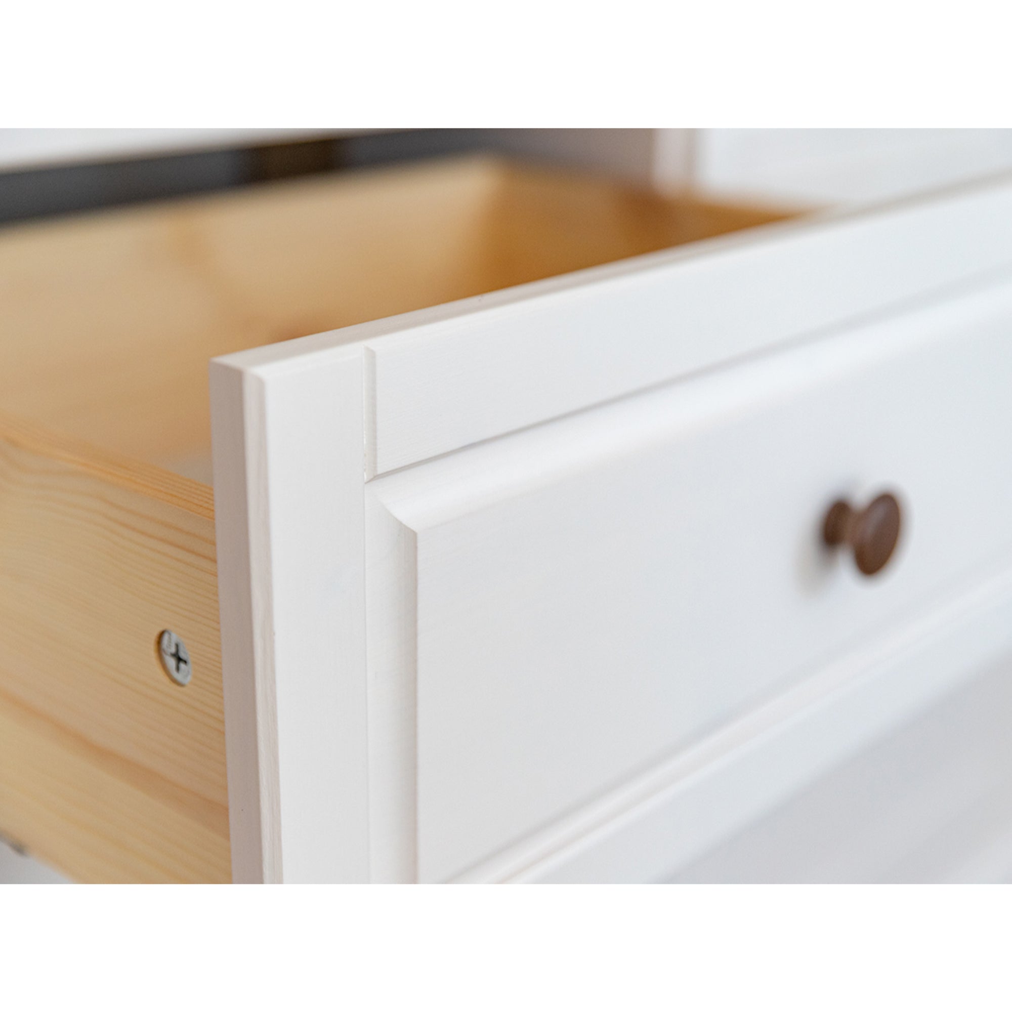 Der Schrank Marone 41,2x200 cm, Material: Massives Kiefernholz