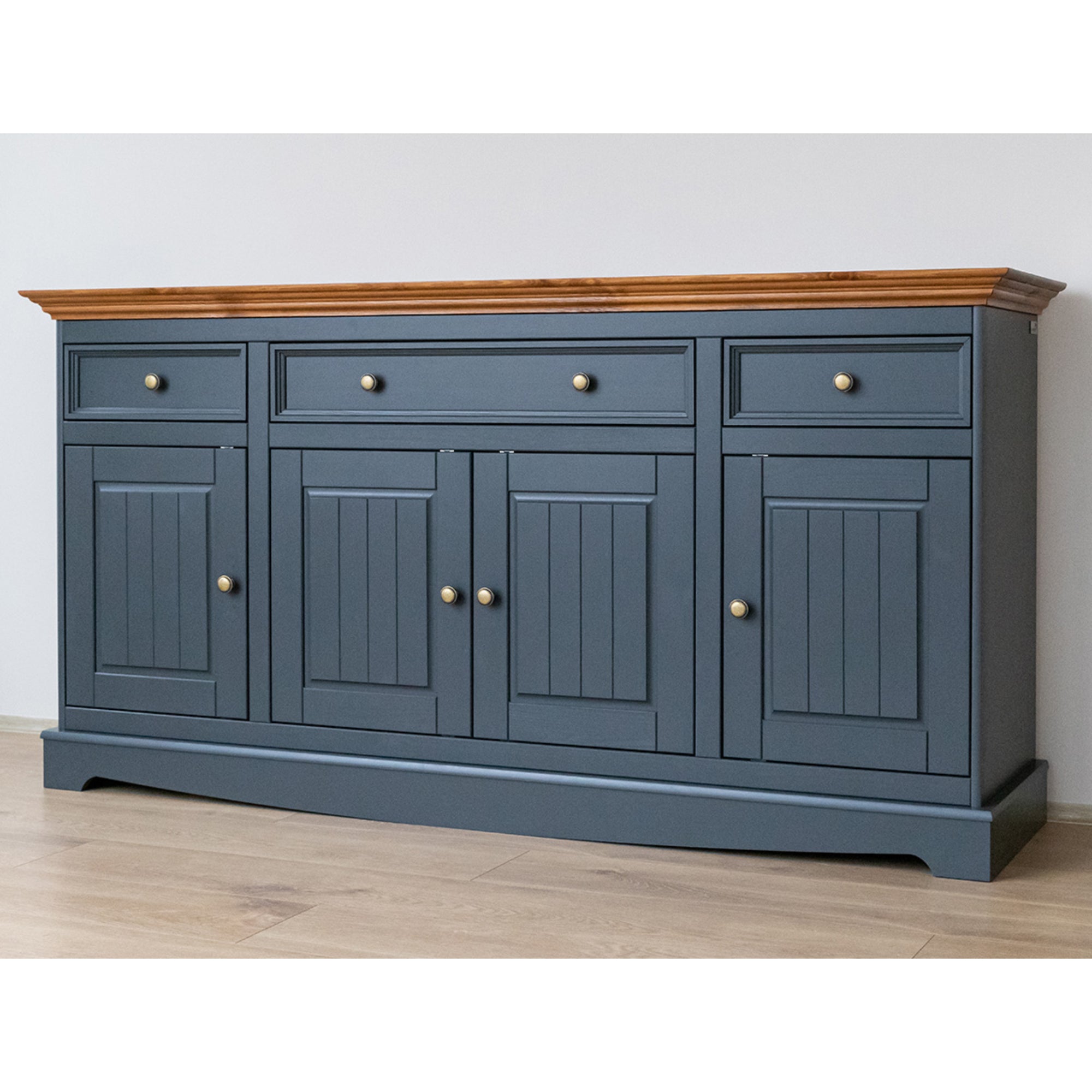 Kommode Belluno 167x44,2 cm, Material: Massiv-Kiefernholz