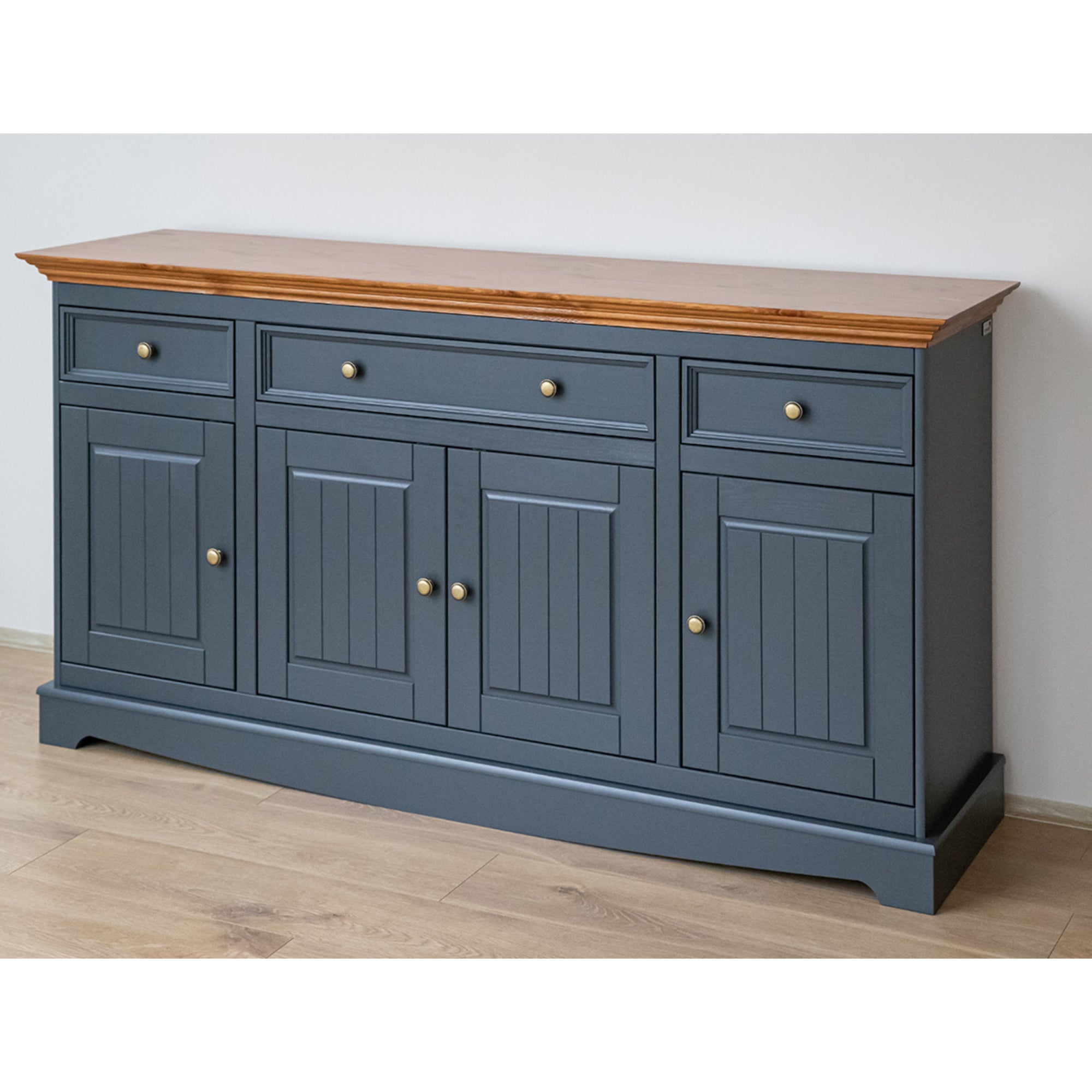 Kommode Belluno 167x44,2 cm, Material: Massiv-Kiefernholz