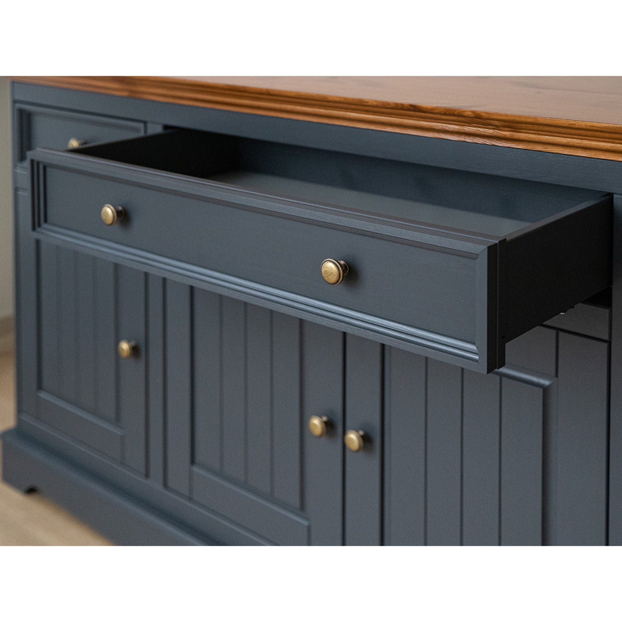 Kommode Belluno 167x44,2 cm, Material: Massiv-Kiefernholz