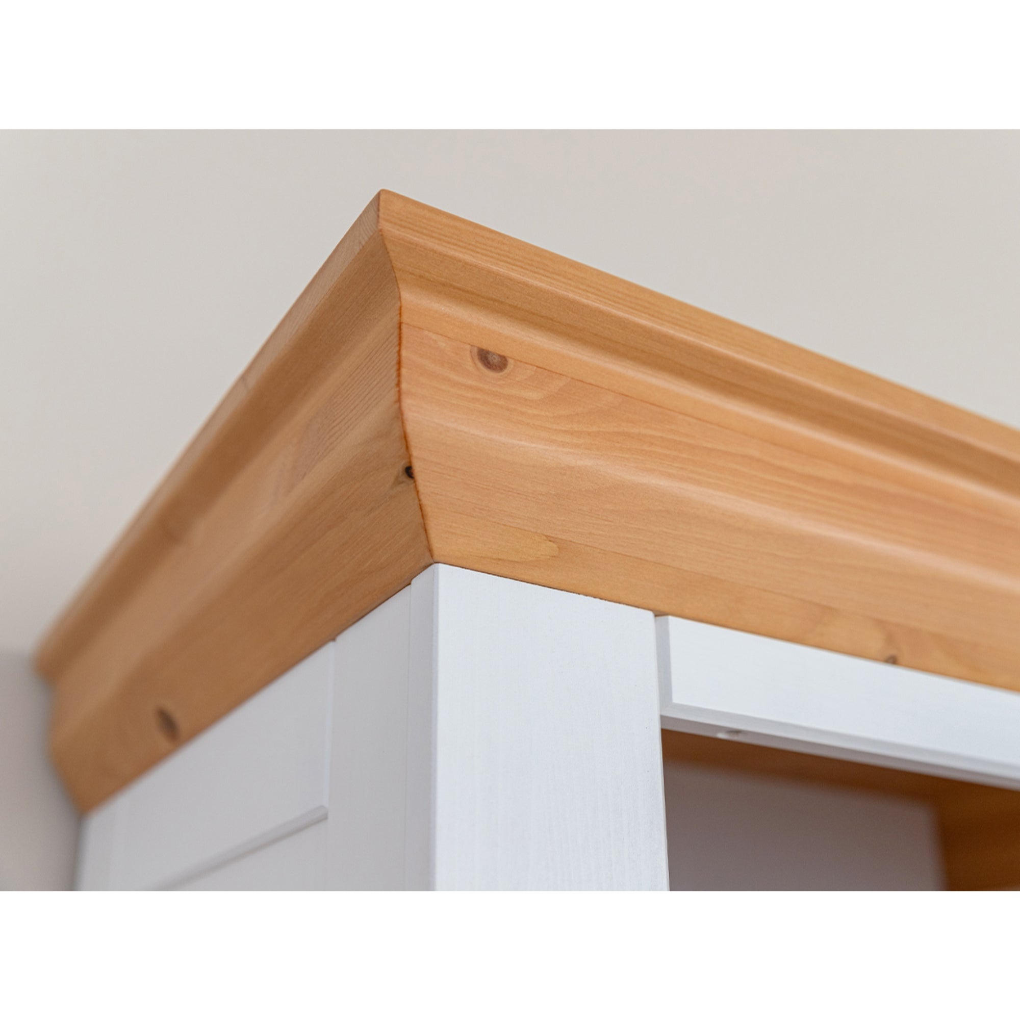 Der Schrank Marone 41,2x200 cm, Material: Massives Kiefernholz