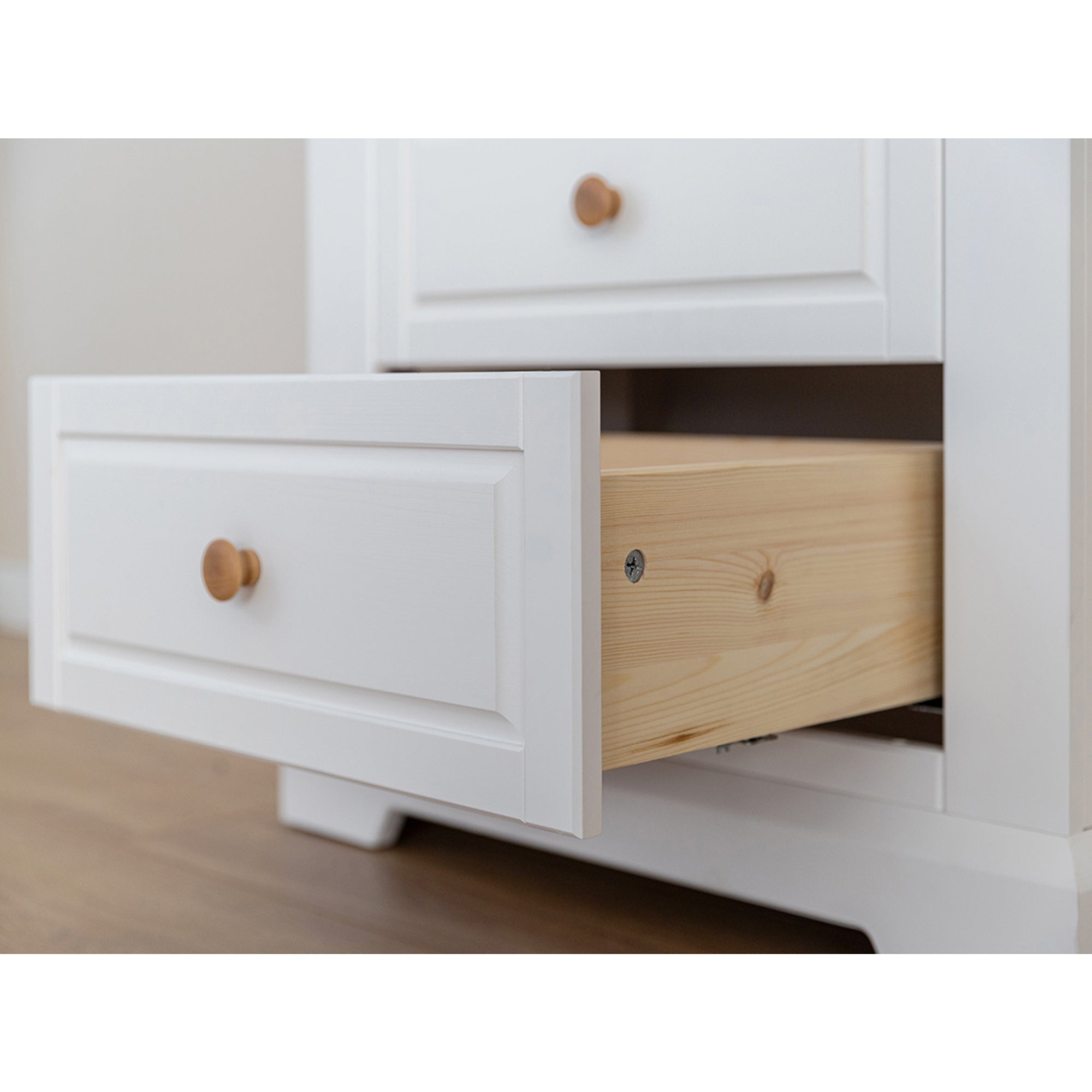Der Schrank Marone 41,2x200 cm, Material: Massives Kiefernholz