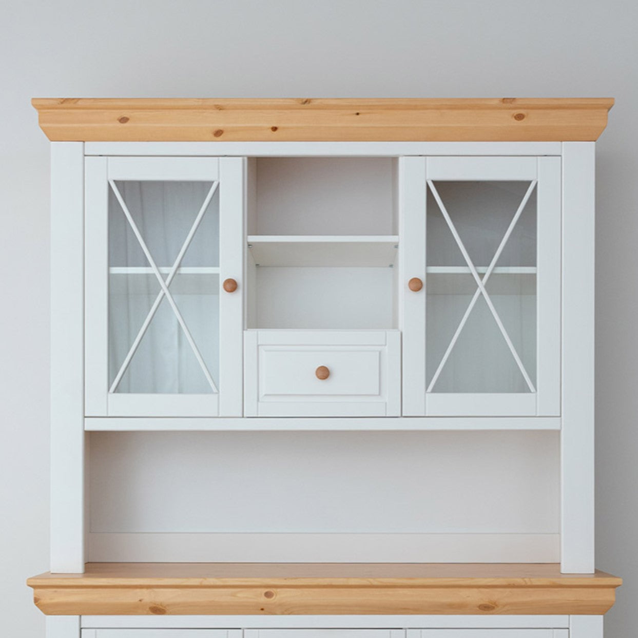 Gornji element komode Marone 131x41 cm, Materijal: Masivna Borovina
