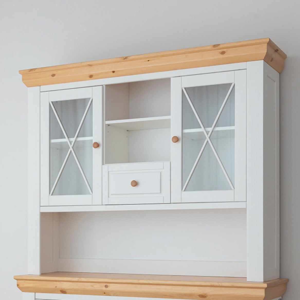 Gornji element komode Marone 131x41 cm, Materijal: Masivna Borovina