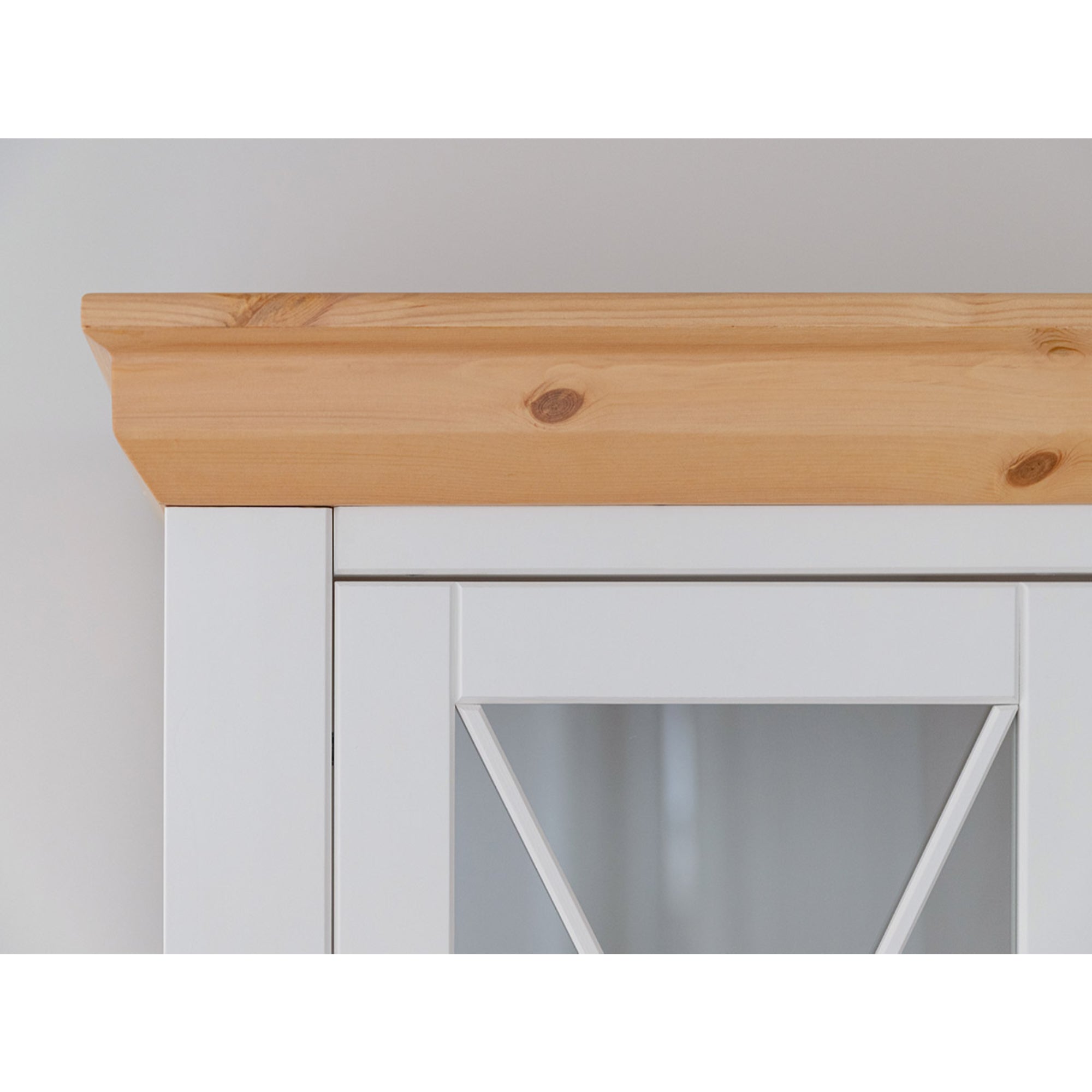 Gornji element komode Marone 131x41 cm, Materijal: Masivna Borovina