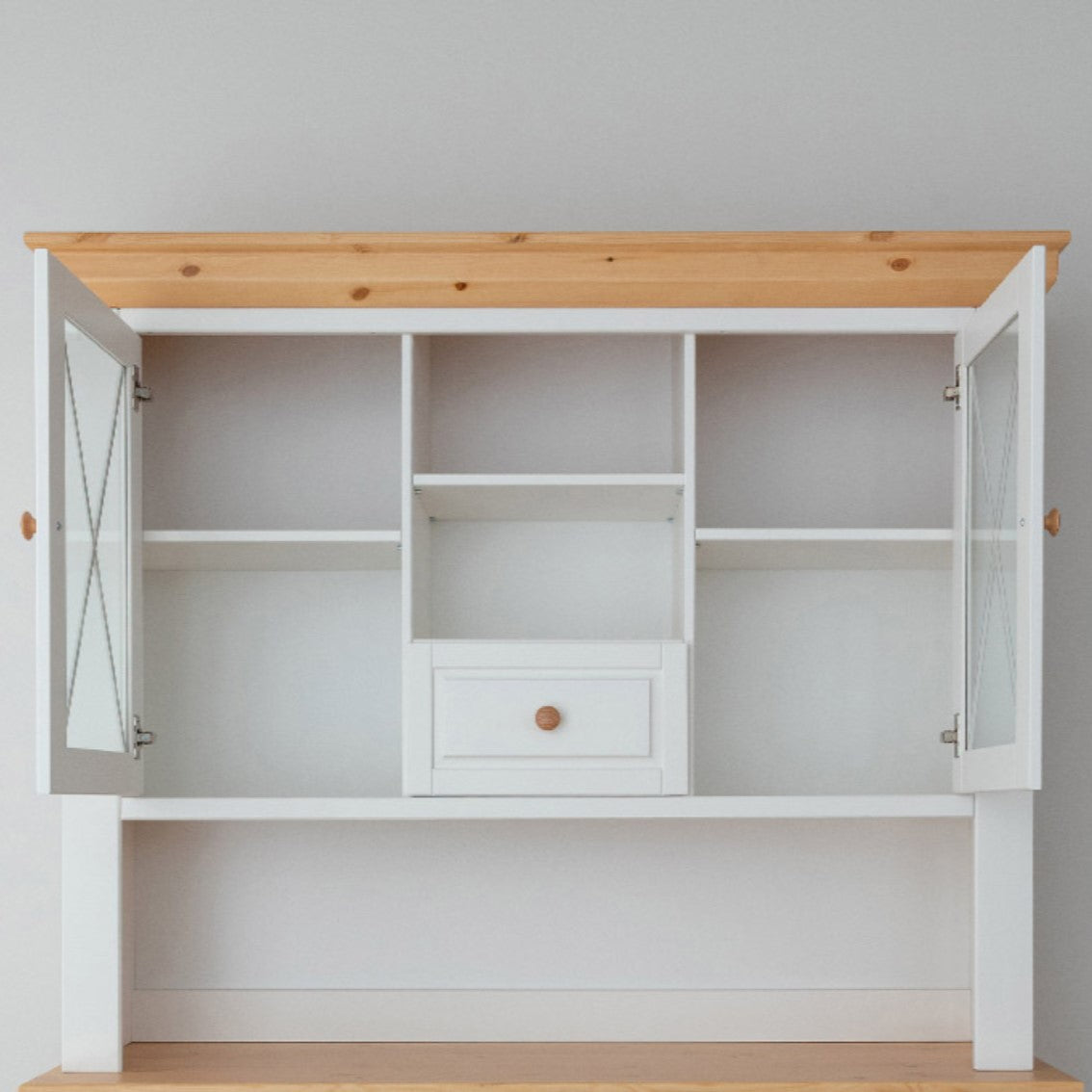 Gornji element komode Marone 131x41 cm, Materijal: Masivna Borovina