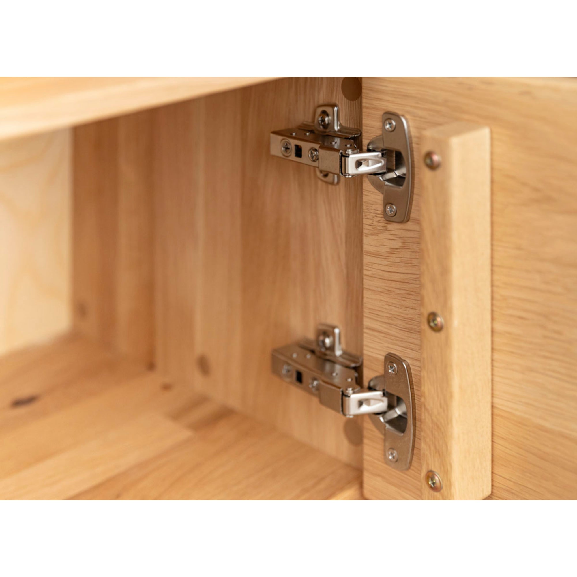 TV Kommode Tirano 200x39 cm, Material: Massivholz Eiche
