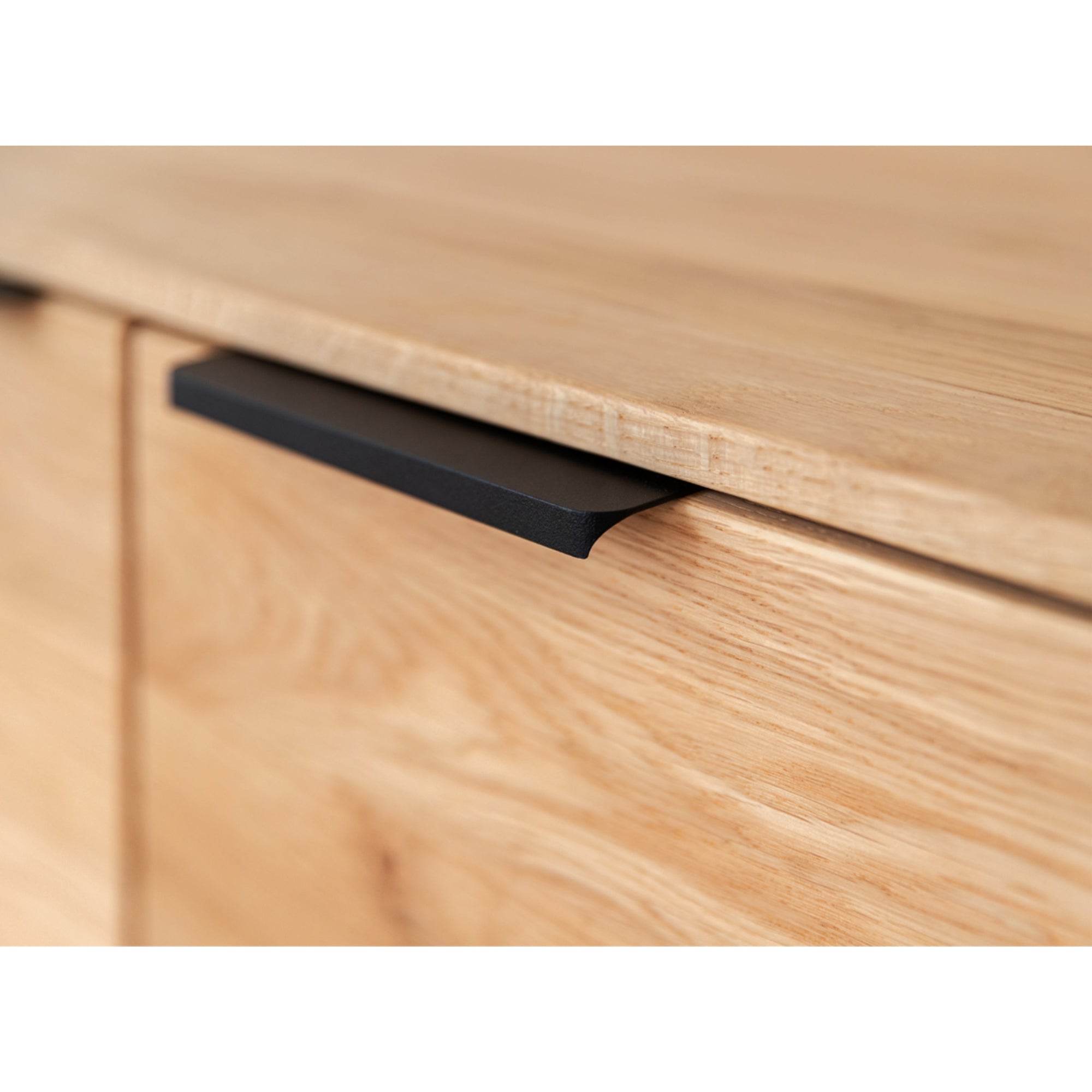 Kommode Tirano 154x39 cm, Material: Massivholz Eiche