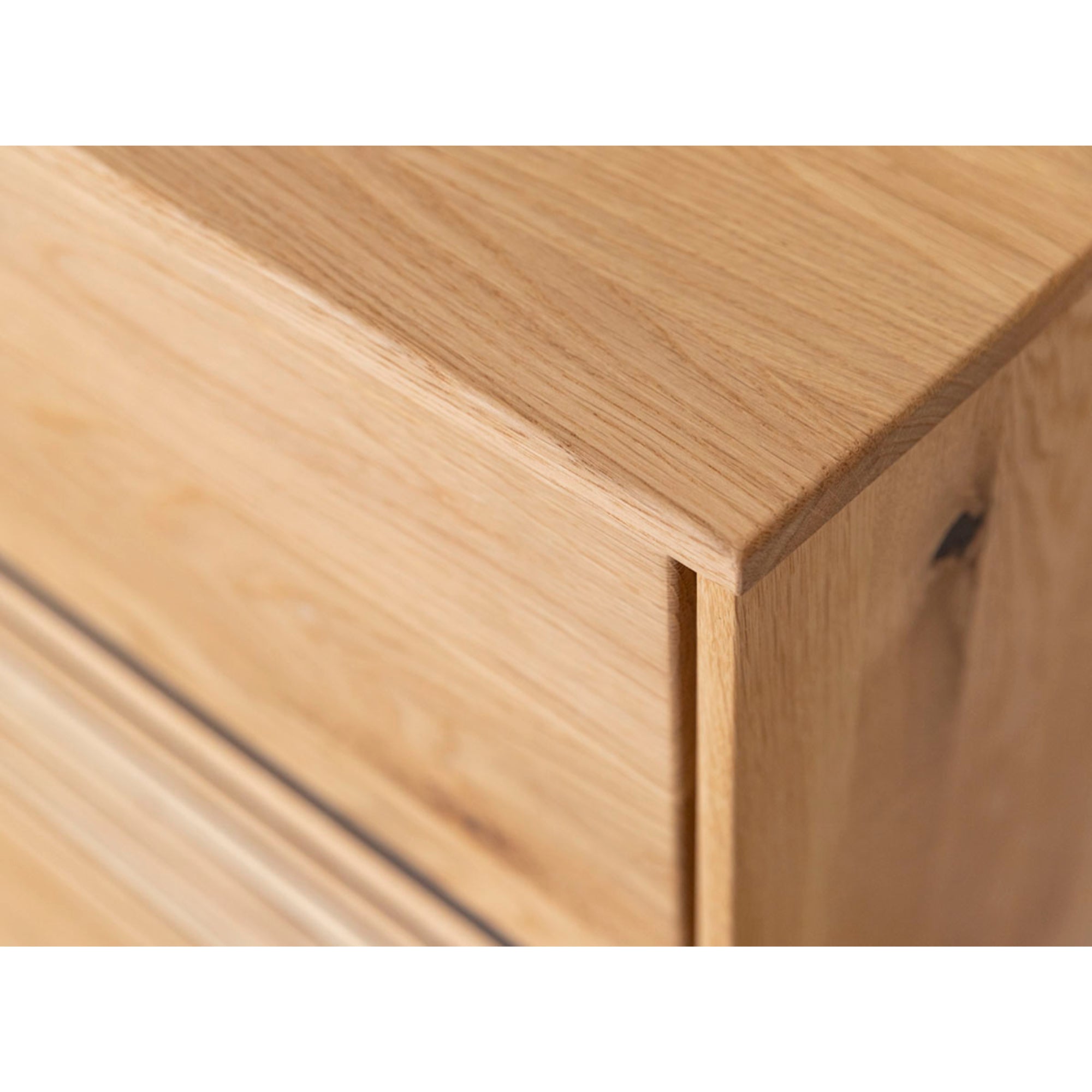 Kommode Tirano 154x39 cm, Material: Massivholz Eiche