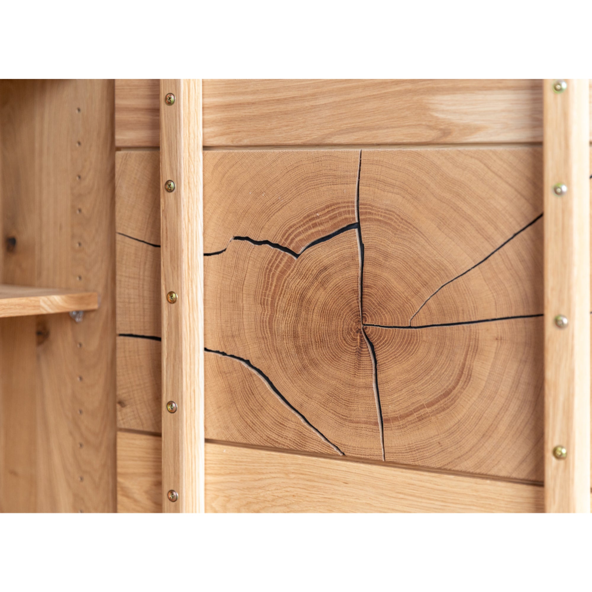 Kommode Tirano 154x39 cm, Material: Massivholz Eiche