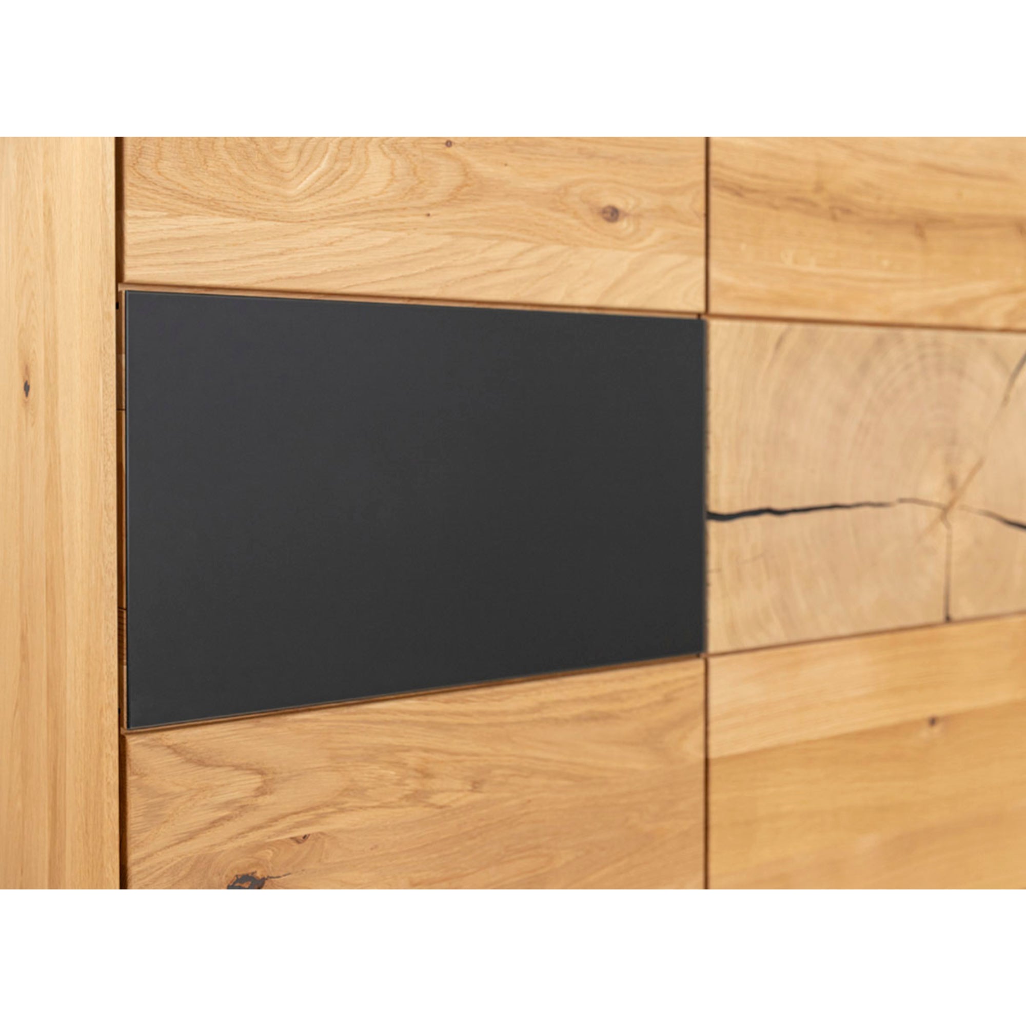 Kommode Tirano 154x39 cm, Material: Massivholz Eiche