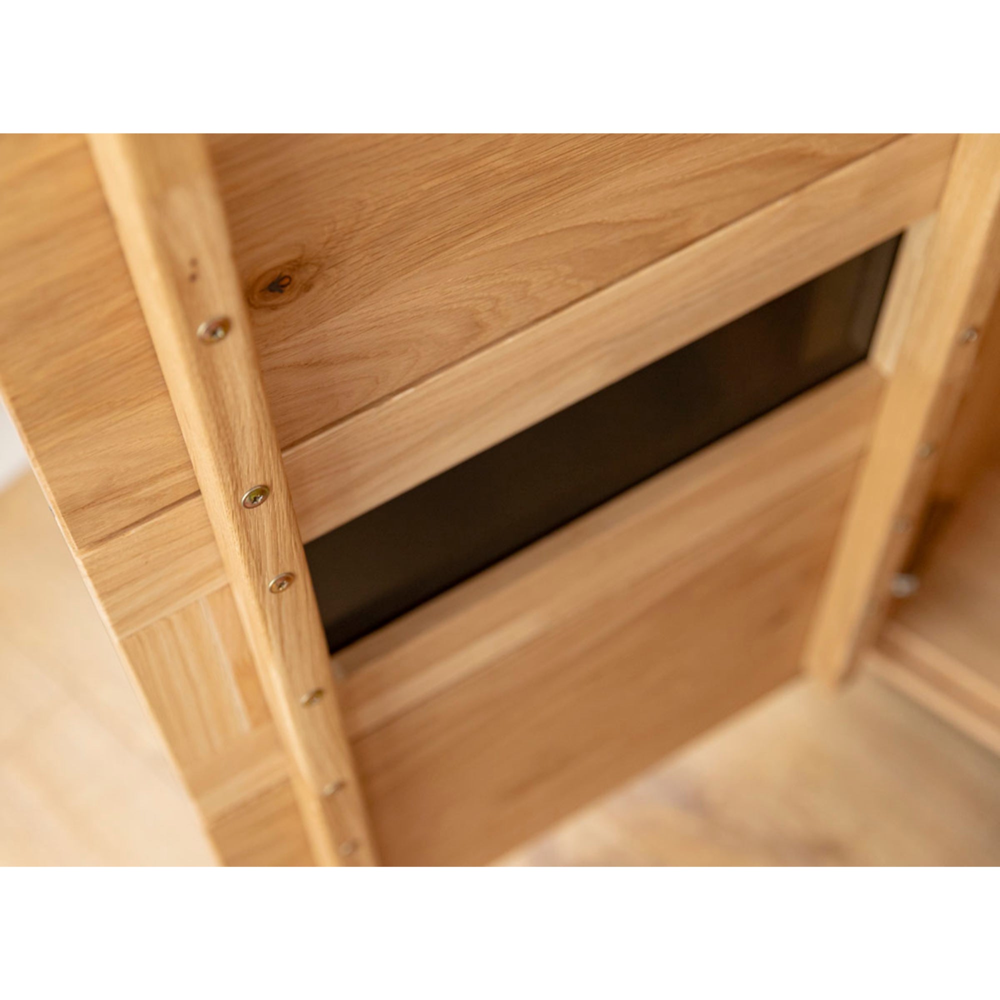 Kommode Tirano 154x39 cm, Material: Massivholz Eiche
