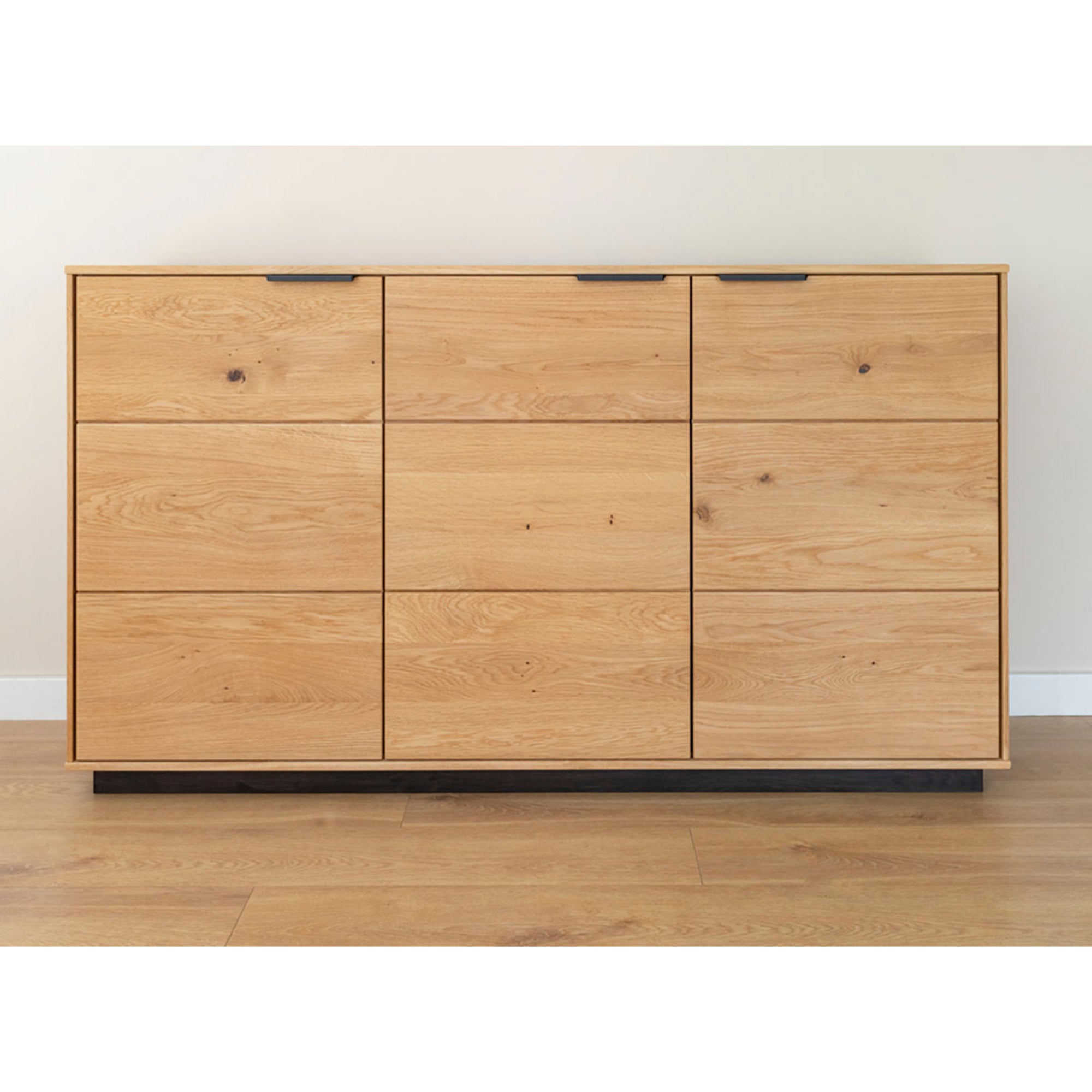 Kommode Tirano 154x39 cm, Material: Massivholz Eiche