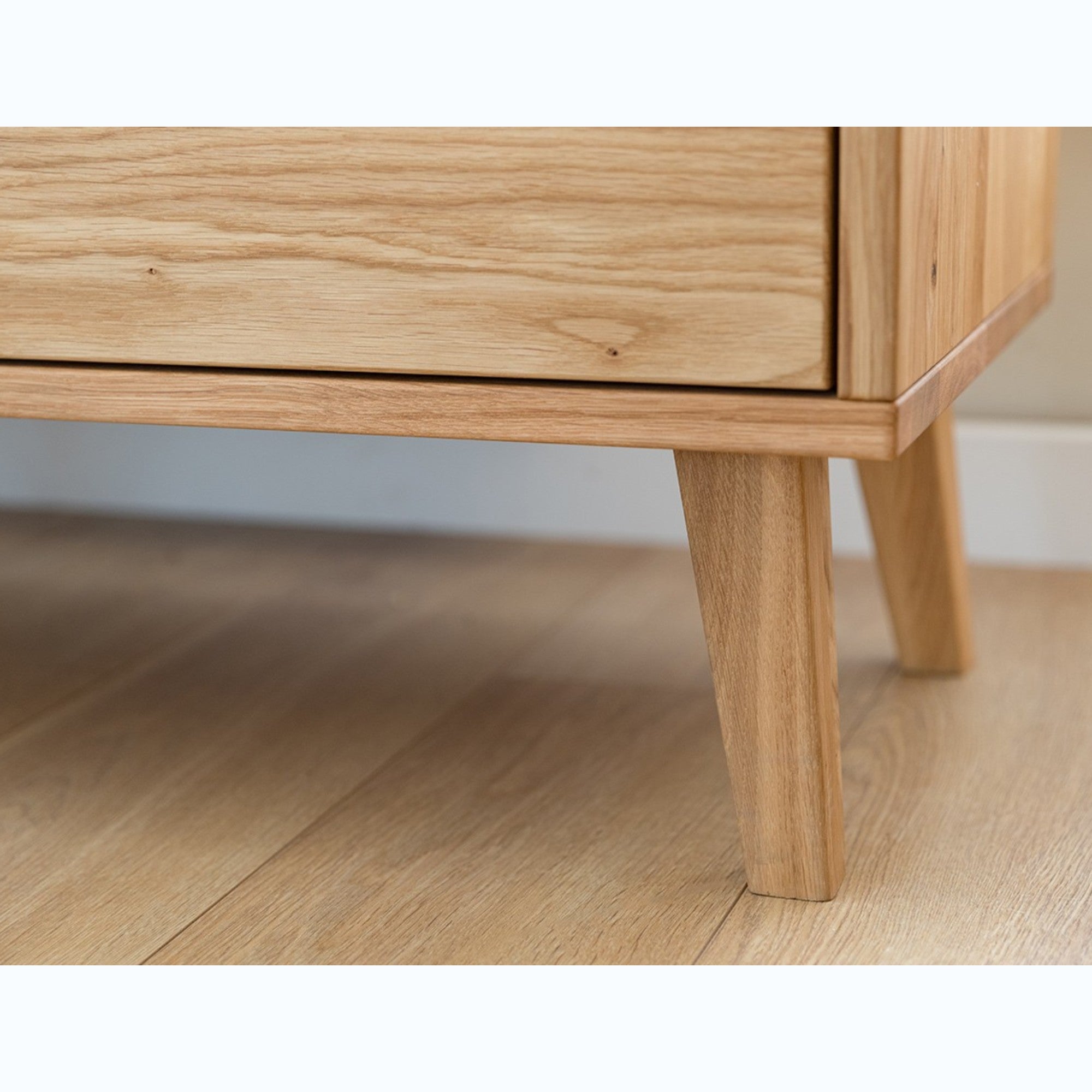 Kommode Simona 110x40 cm, Material: Massivholz Eiche