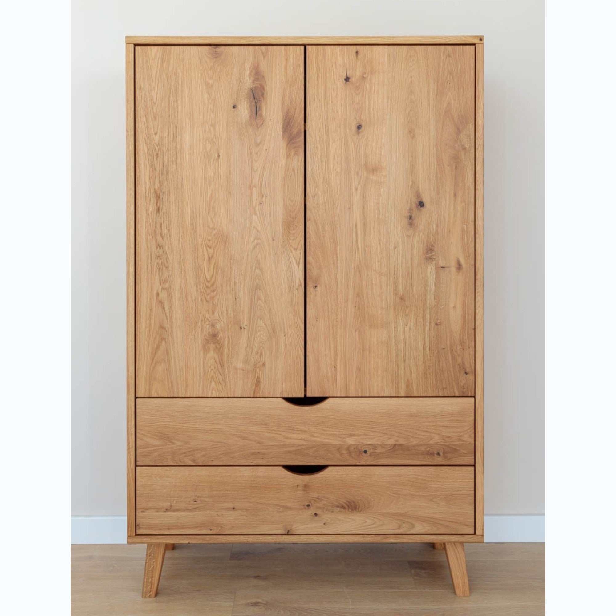 Kommode Simona 90x40 cm, Material: Massivholz Eiche