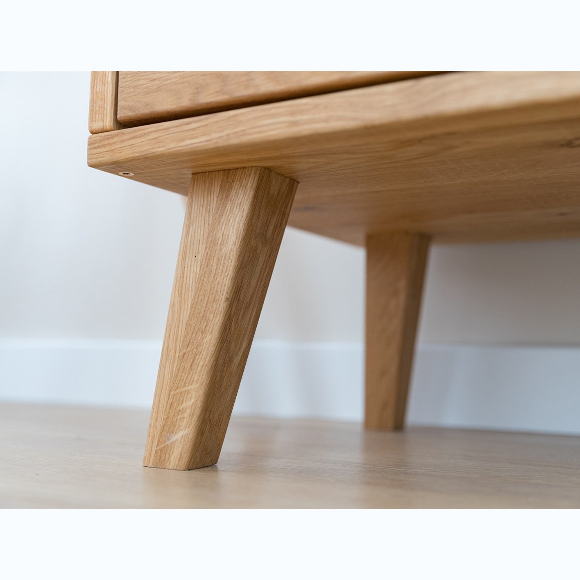 Kommode Simona 90x40 cm, Material: Massivholz Eiche