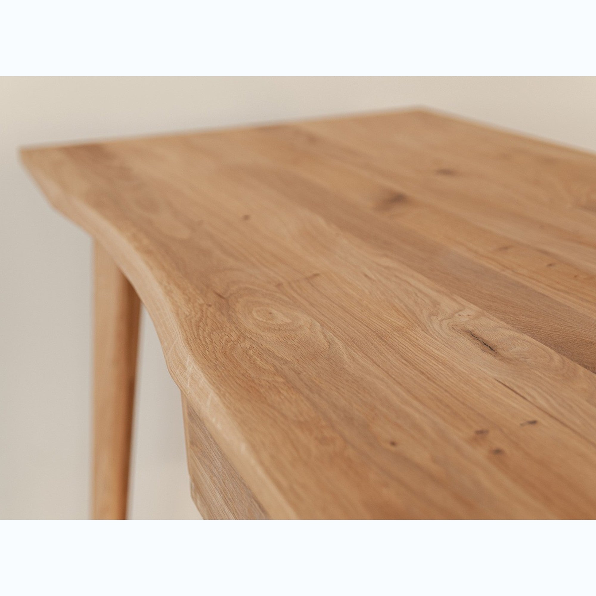 Schreibtisch Simona 120x55 cm, Material: Massivholz Eiche