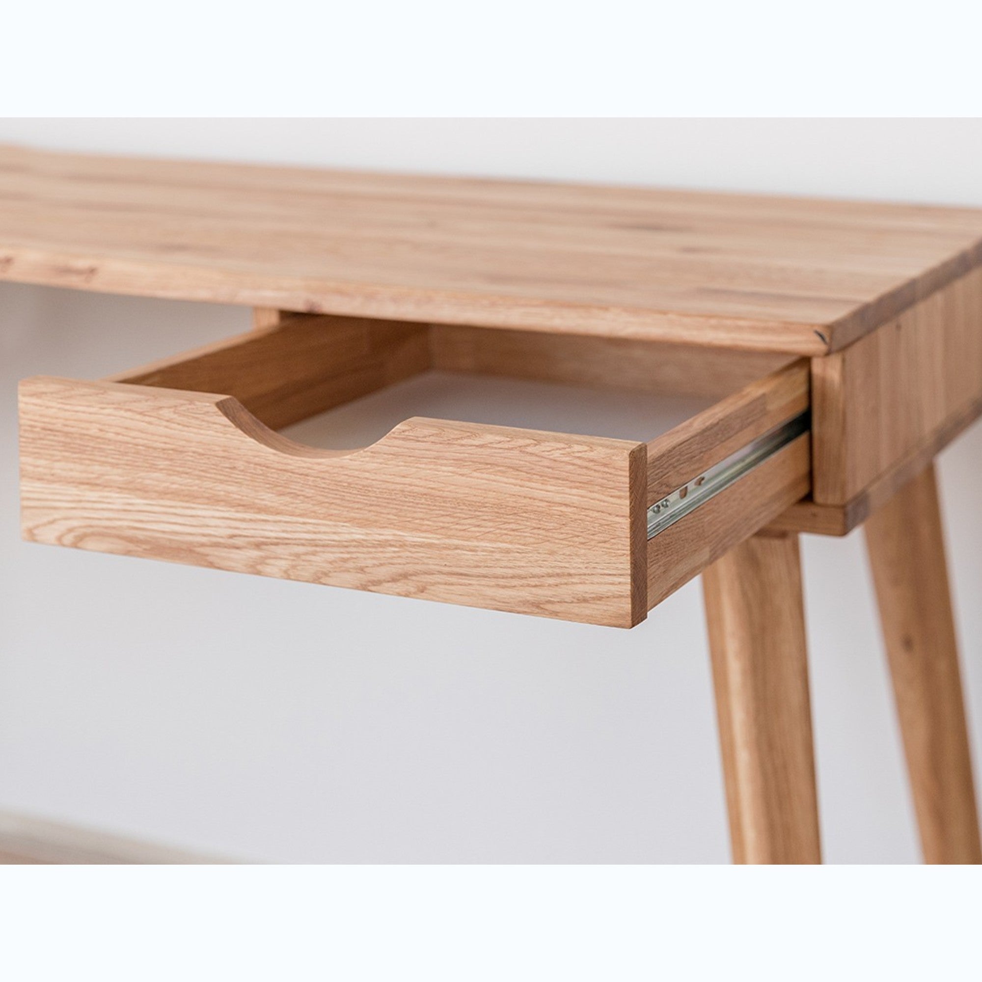 Schreibtisch Simona 120x55 cm, Material: Massivholz Eiche