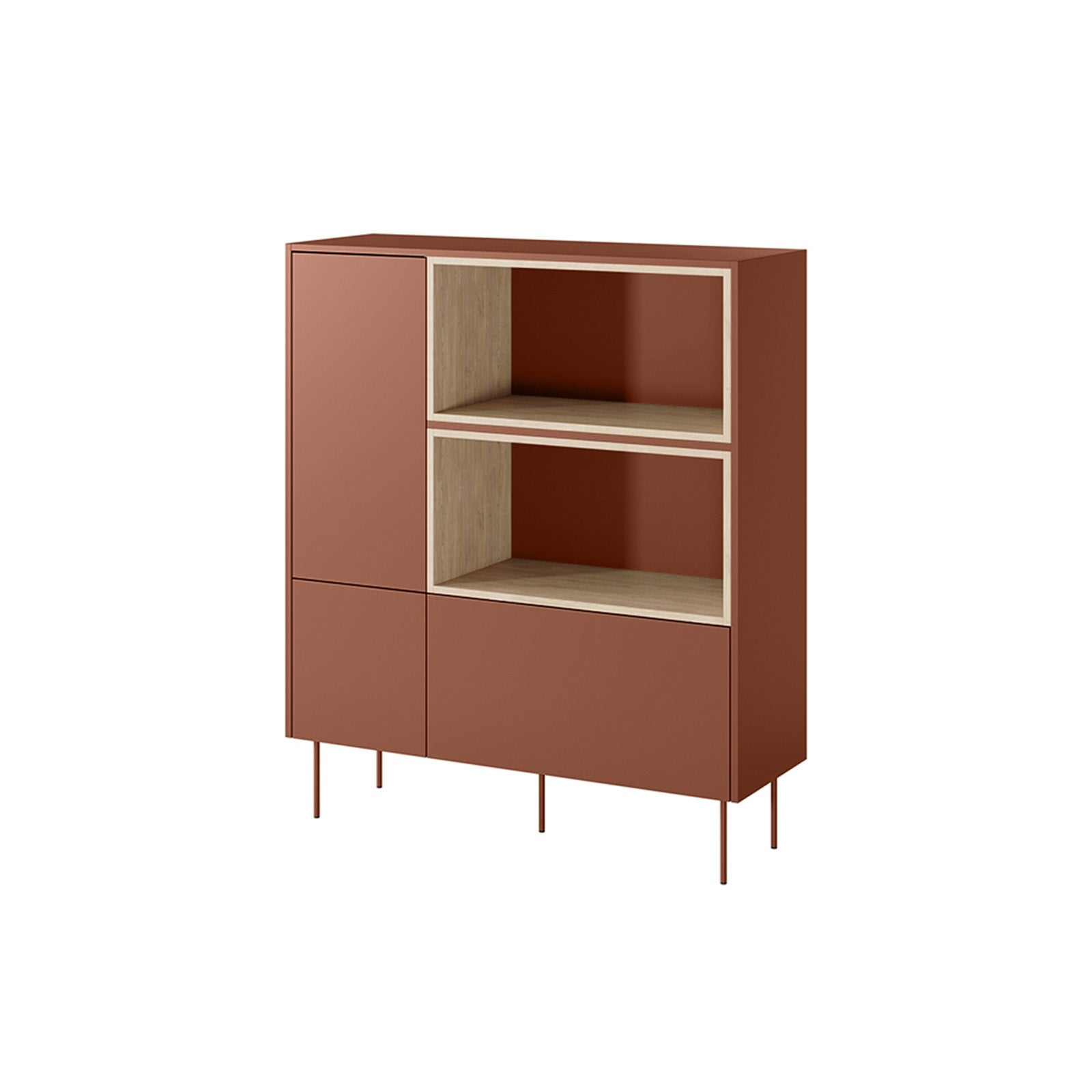 Hohe Kommode Desin, Material: MDF 
